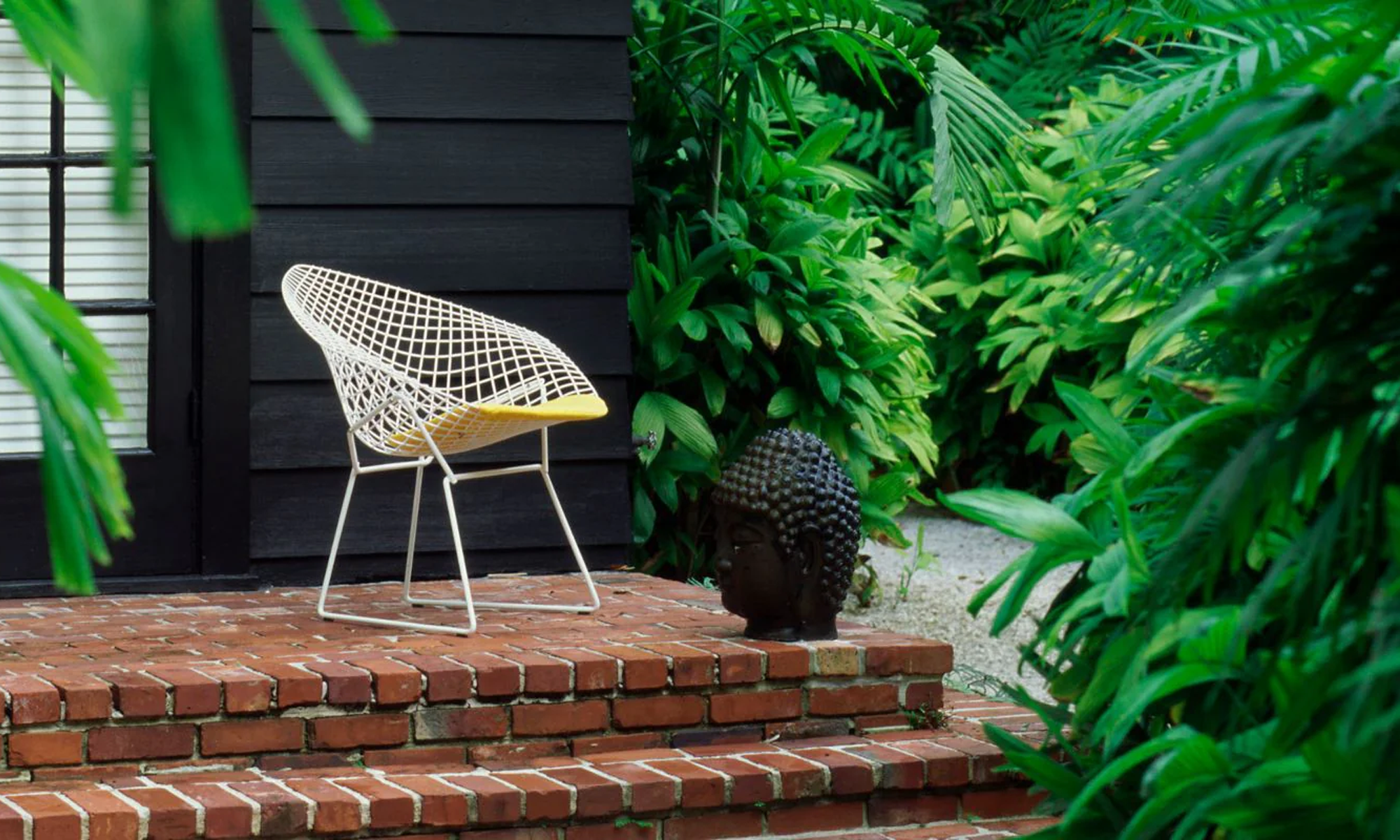 Necessity was the mother of invention for the godfather of modern outdoor furniture, Richard Schultz.