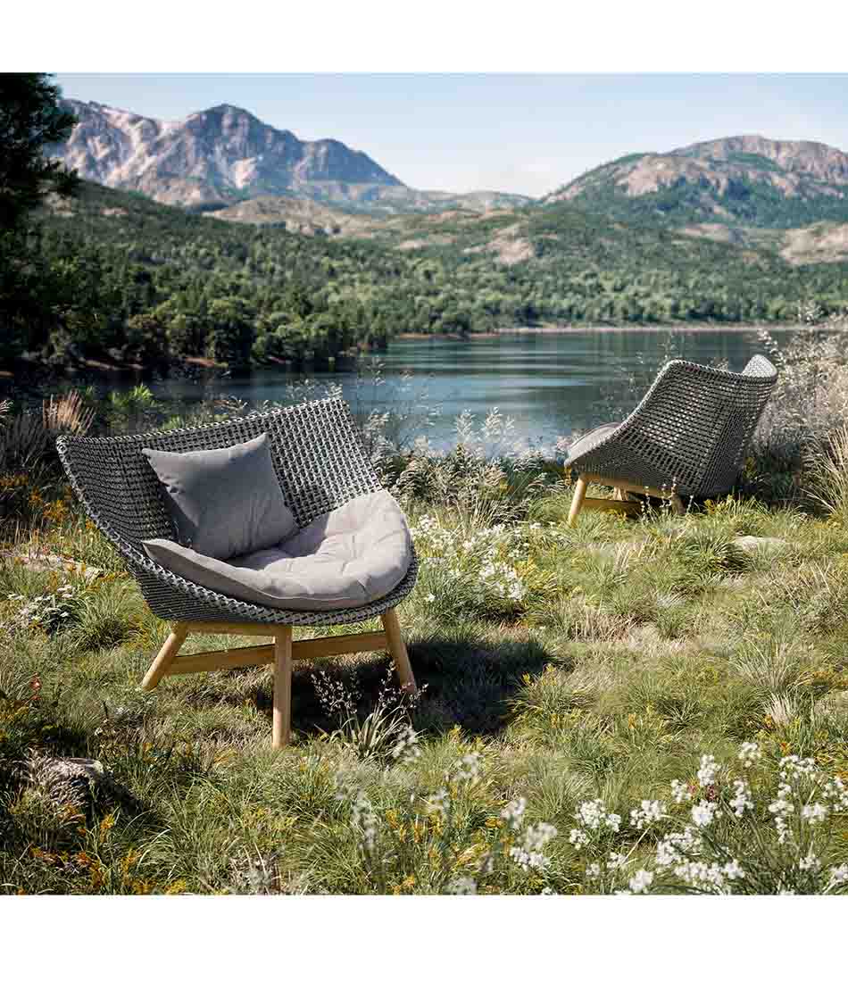 Mbrace 休闲椅 - 柚木