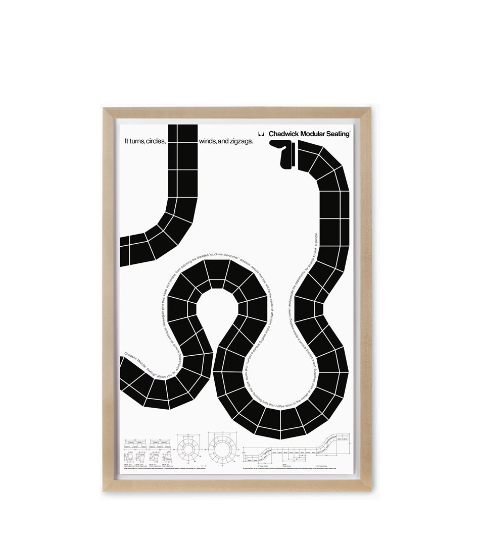 Chadwick 模块化座椅海报