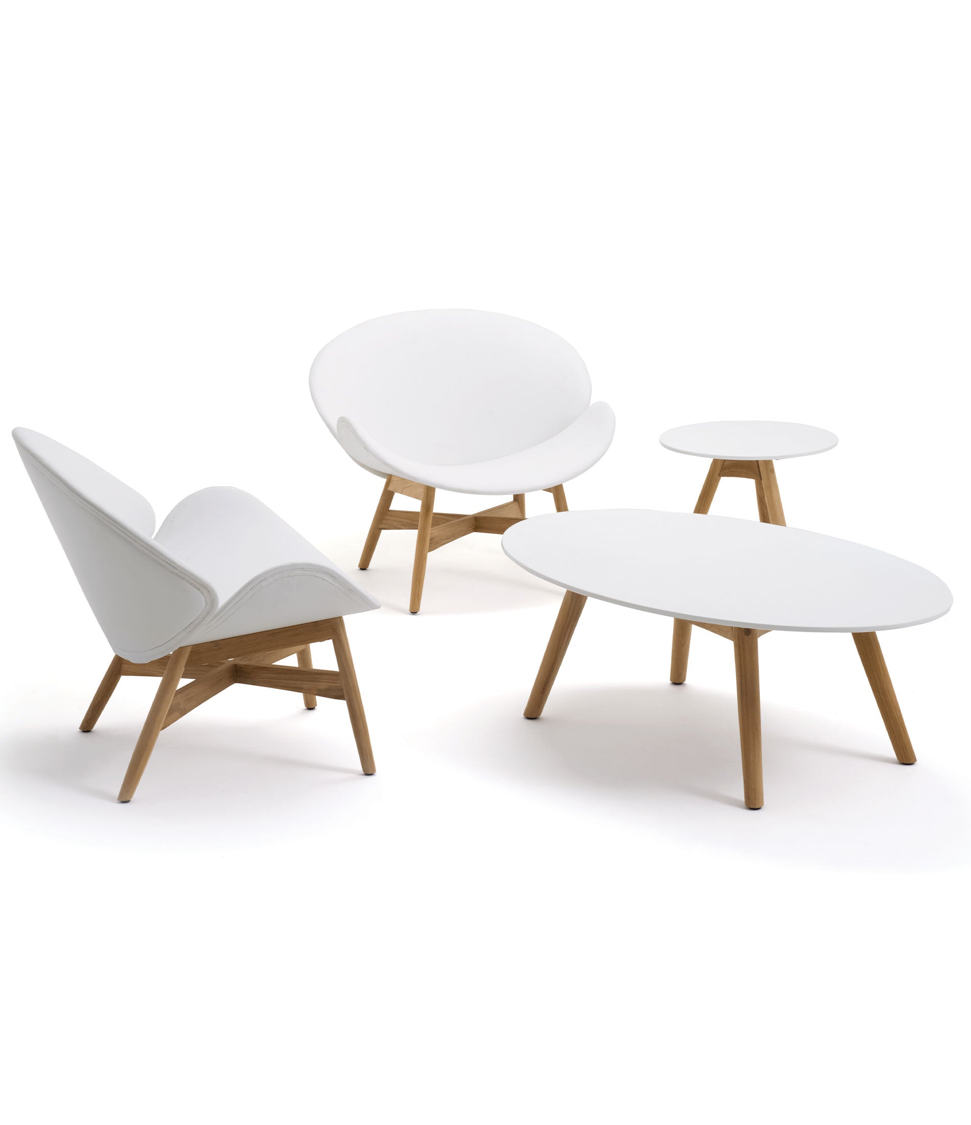 Dansk Side Table - Acrylic Stone