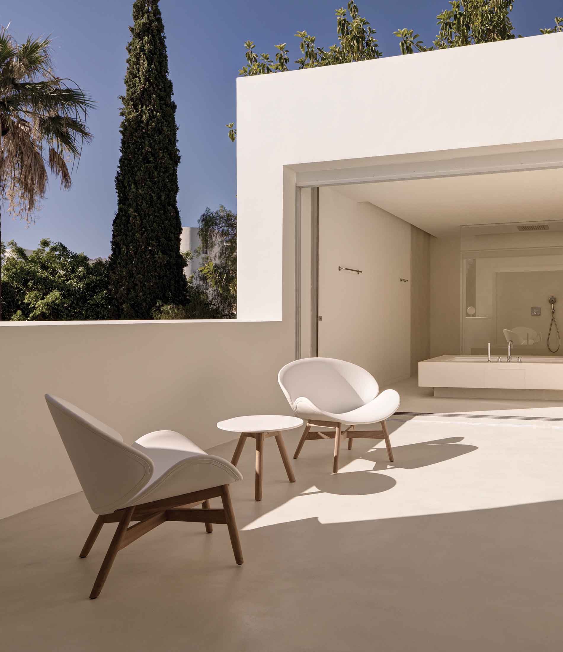 Dansk侧桌 - 亚克力石