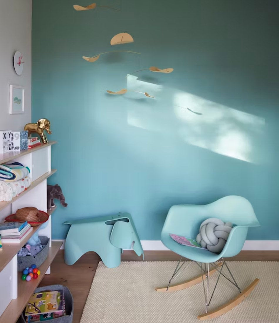 Eames® 模压塑料扶手椅,摇椅底座