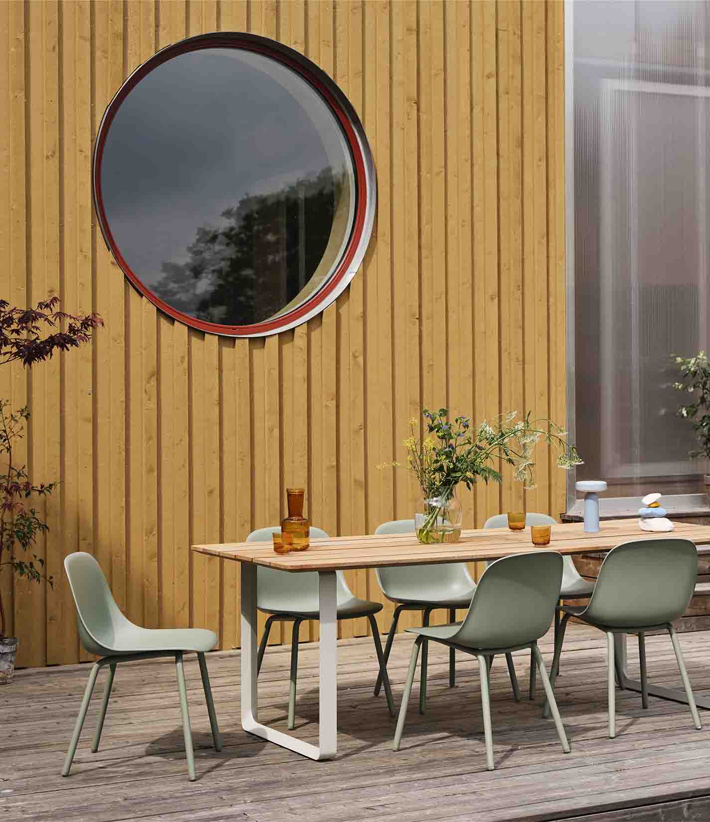 Fiber Outdoor Side Chair