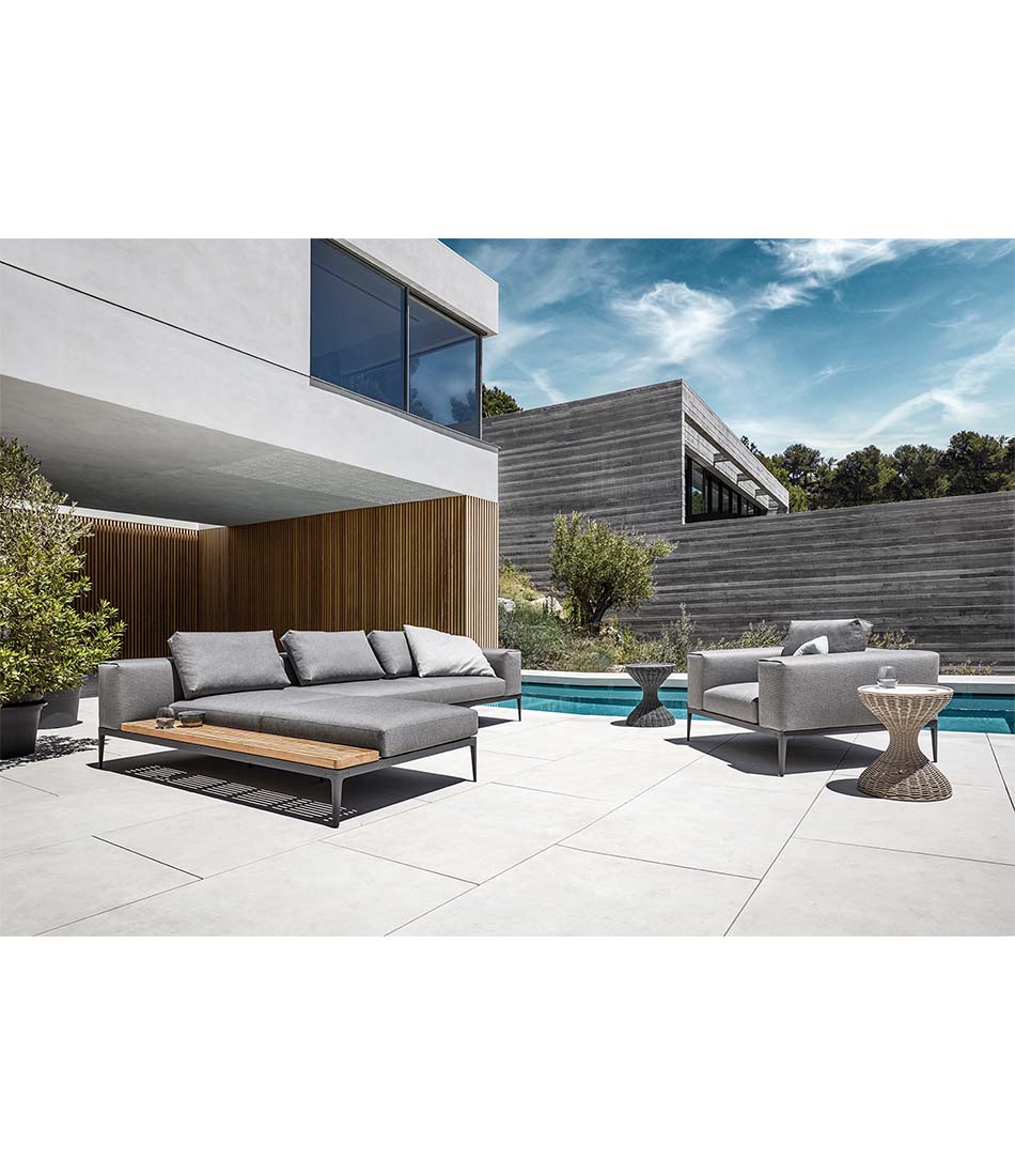 Grid 2 Piece Sectional Configuration