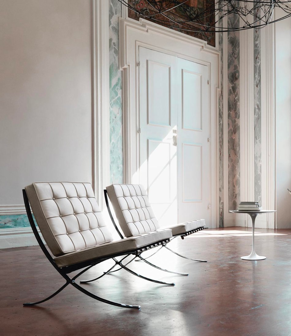 巴塞罗那椅 - 皮革