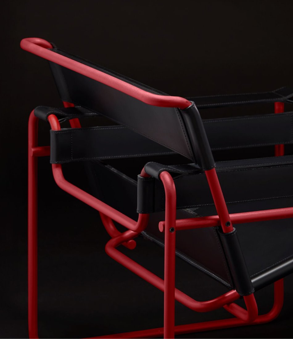 Wassily 椅子 - 皮革