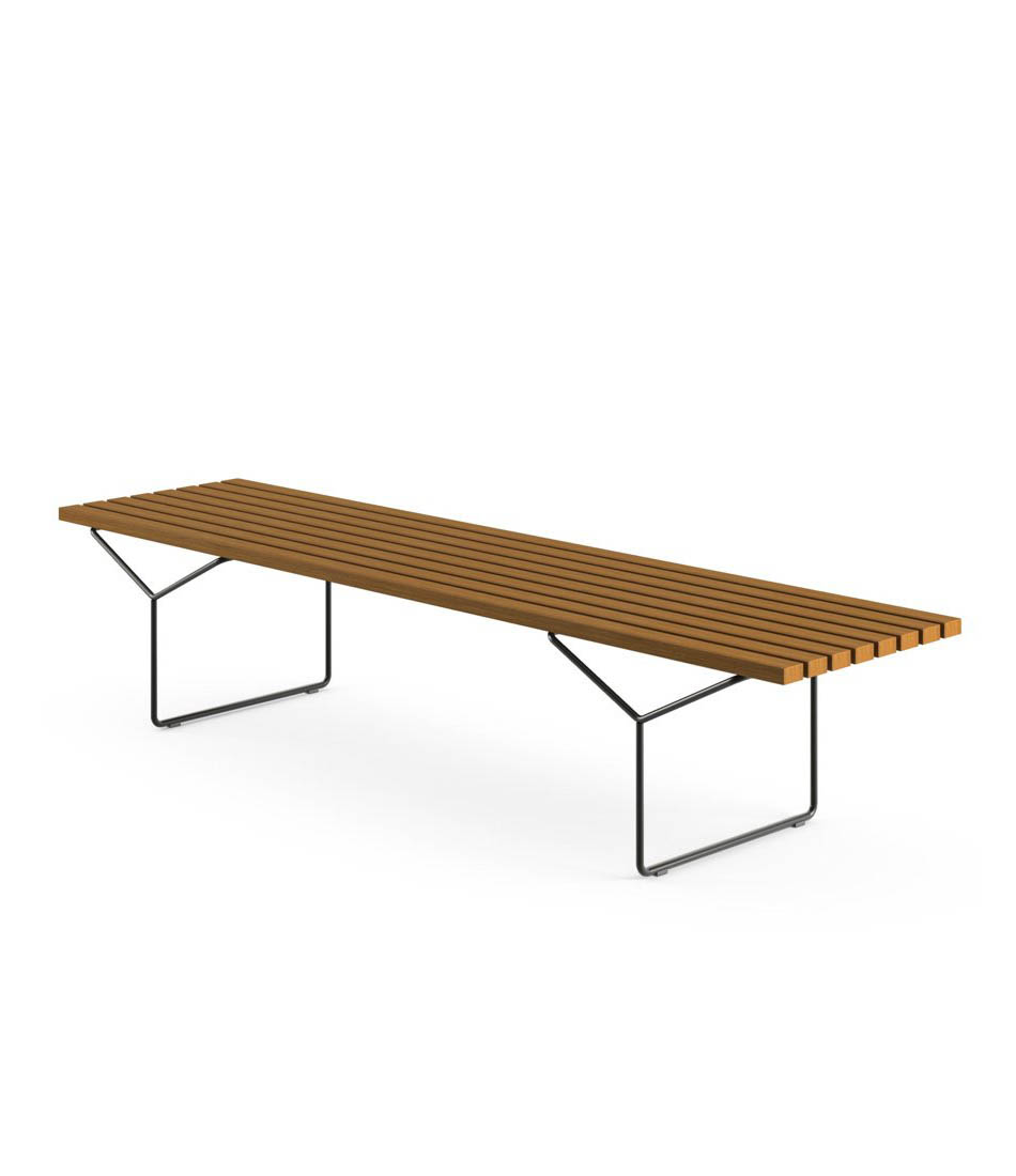 Bertoia 长凳 - 户外