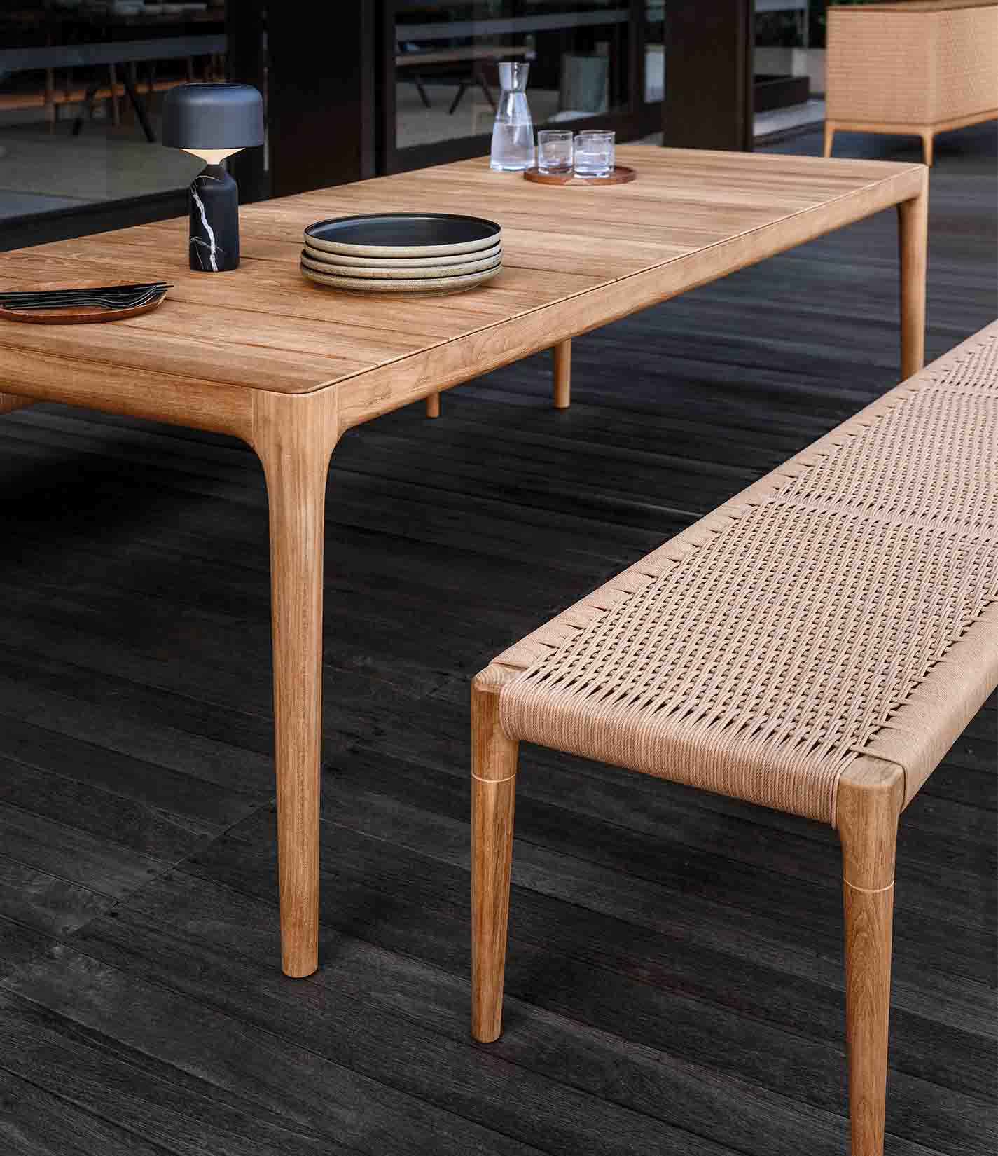 Lima Medium Dining Table - Teak