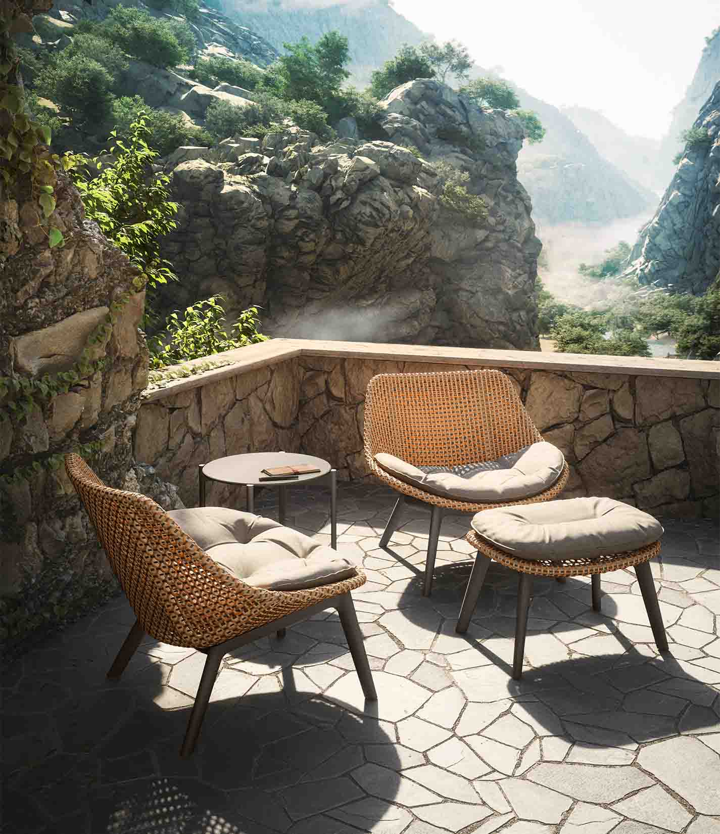 Mbrace 铝制休闲椅