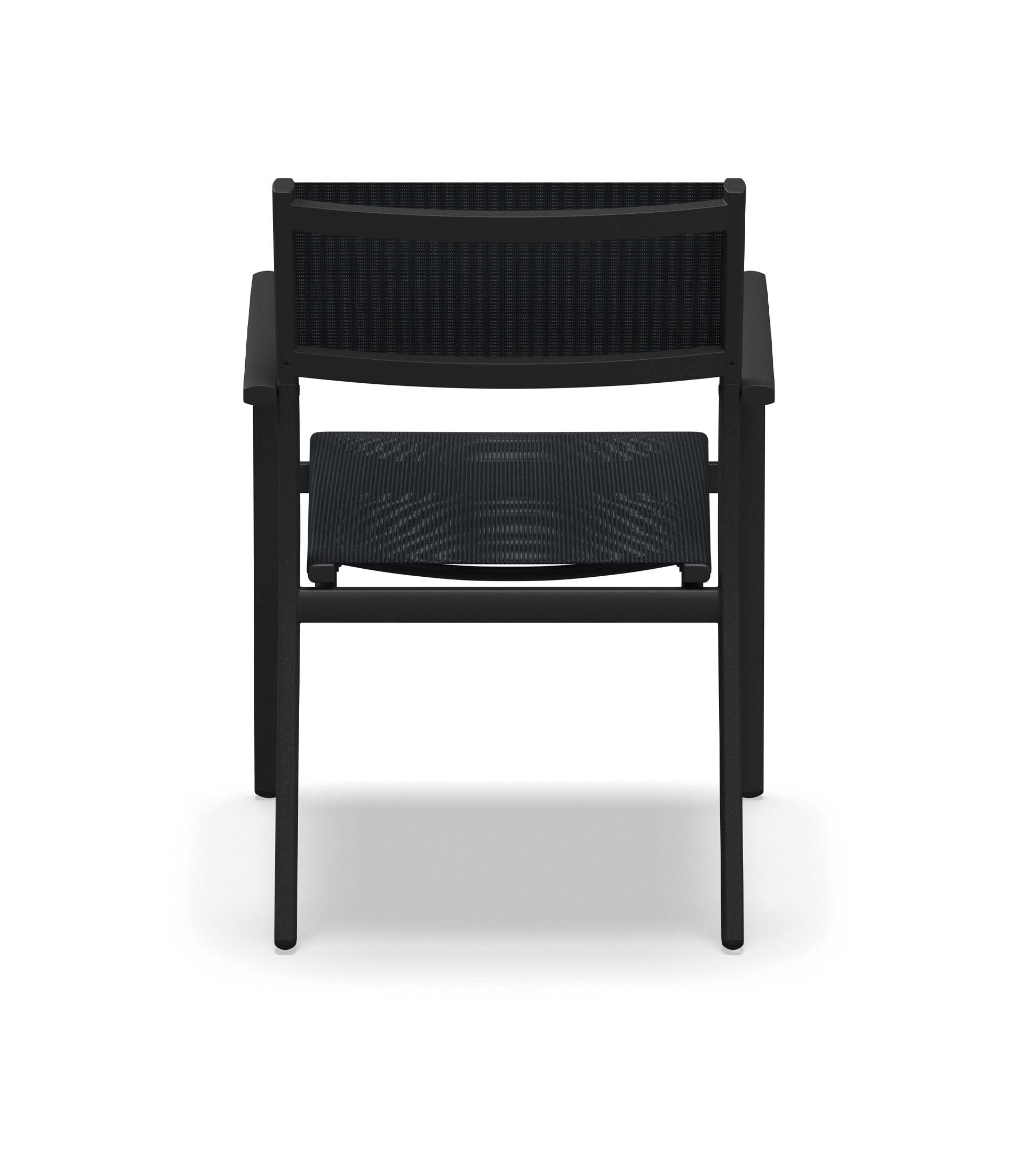 Metz Stacking Dining Chair - With Arms