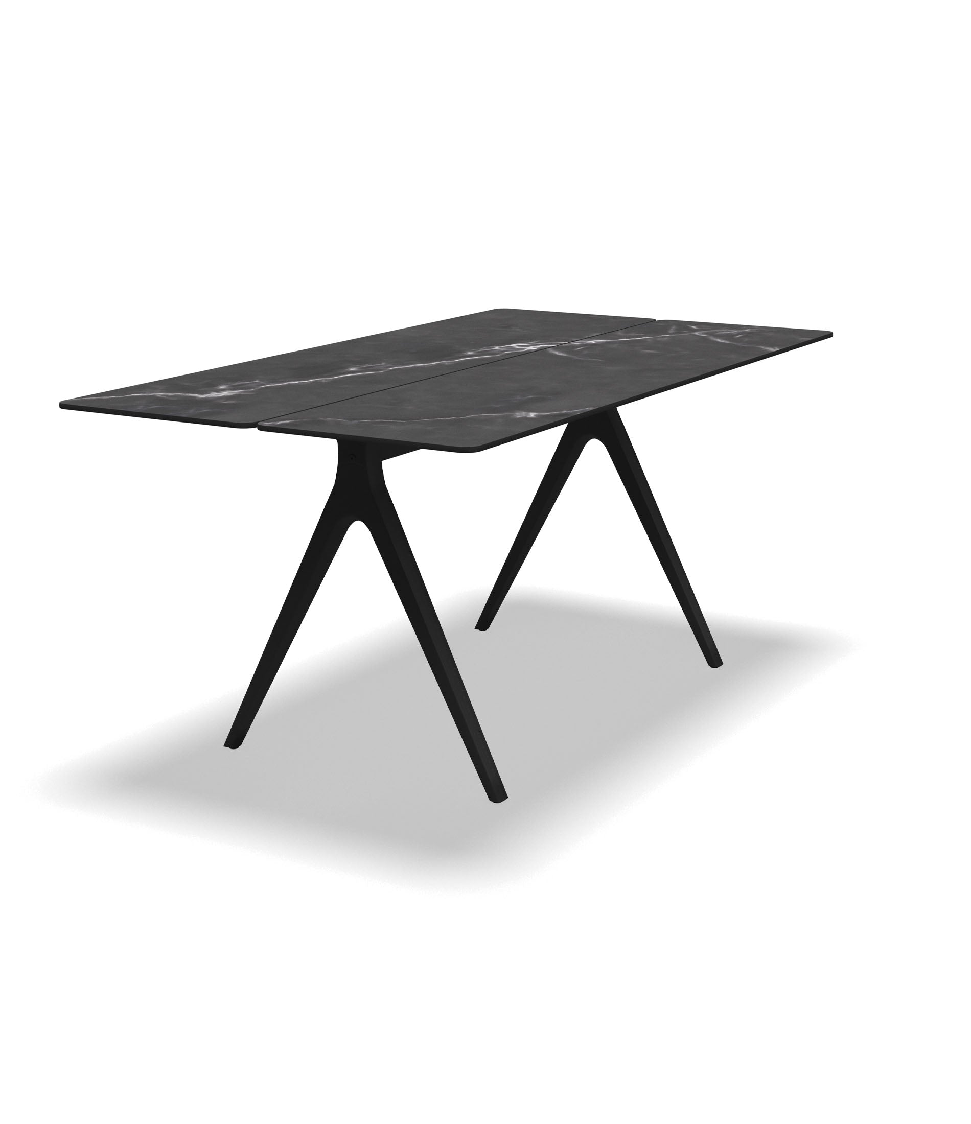 Split Small Dining Table - Pumice Ceramic