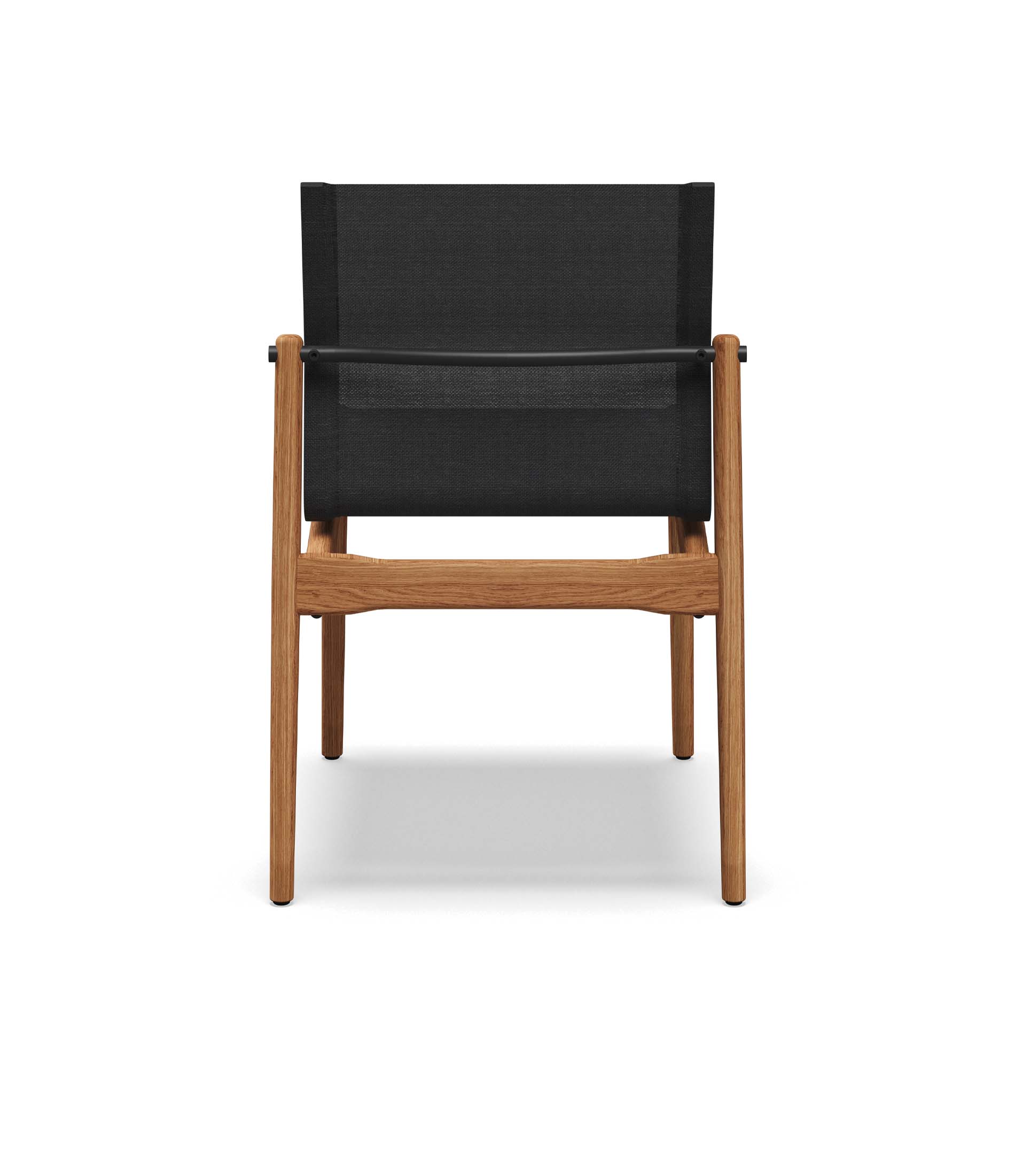 Sway Teak Stacking Dining Chair - Armless
