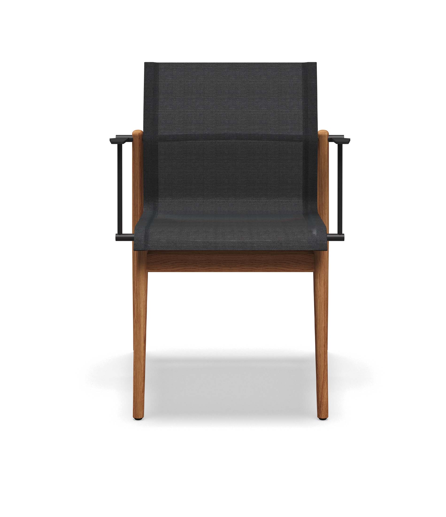 Sway Teak Stacking Dining Chair - With Arms