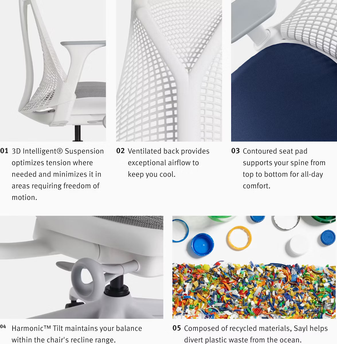 Sayl® Chair - Black Frame