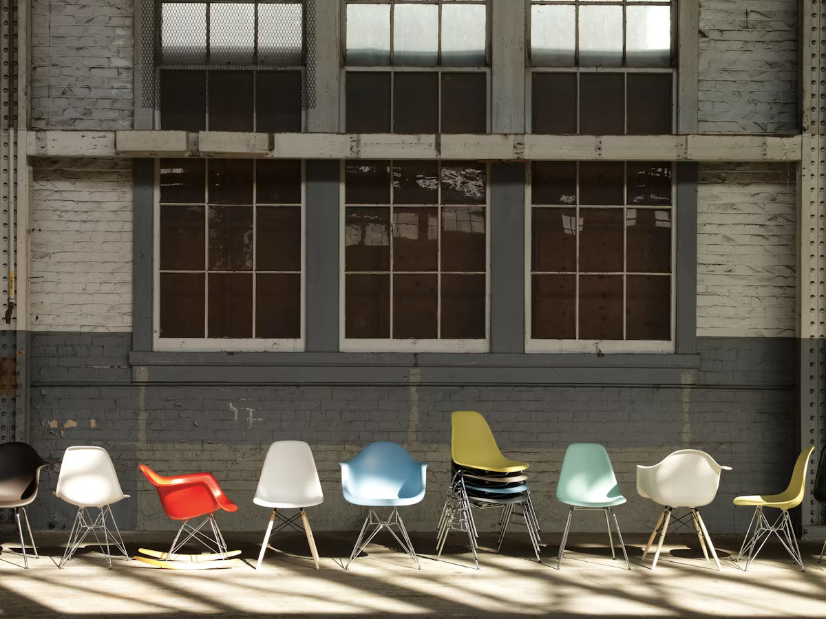 Eames® Molded Plastic Armchair, 4-Leg Base