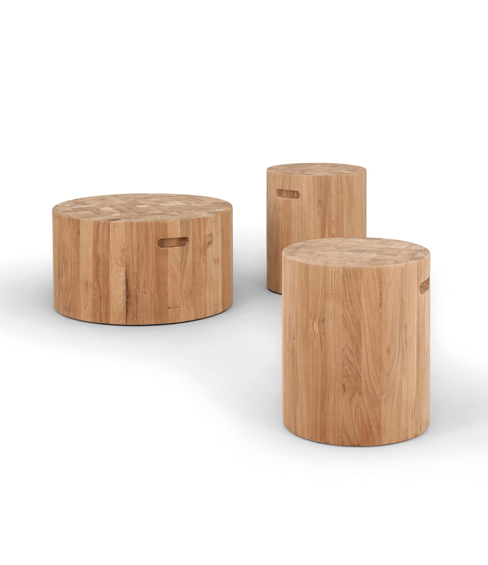 Block Round Side Table