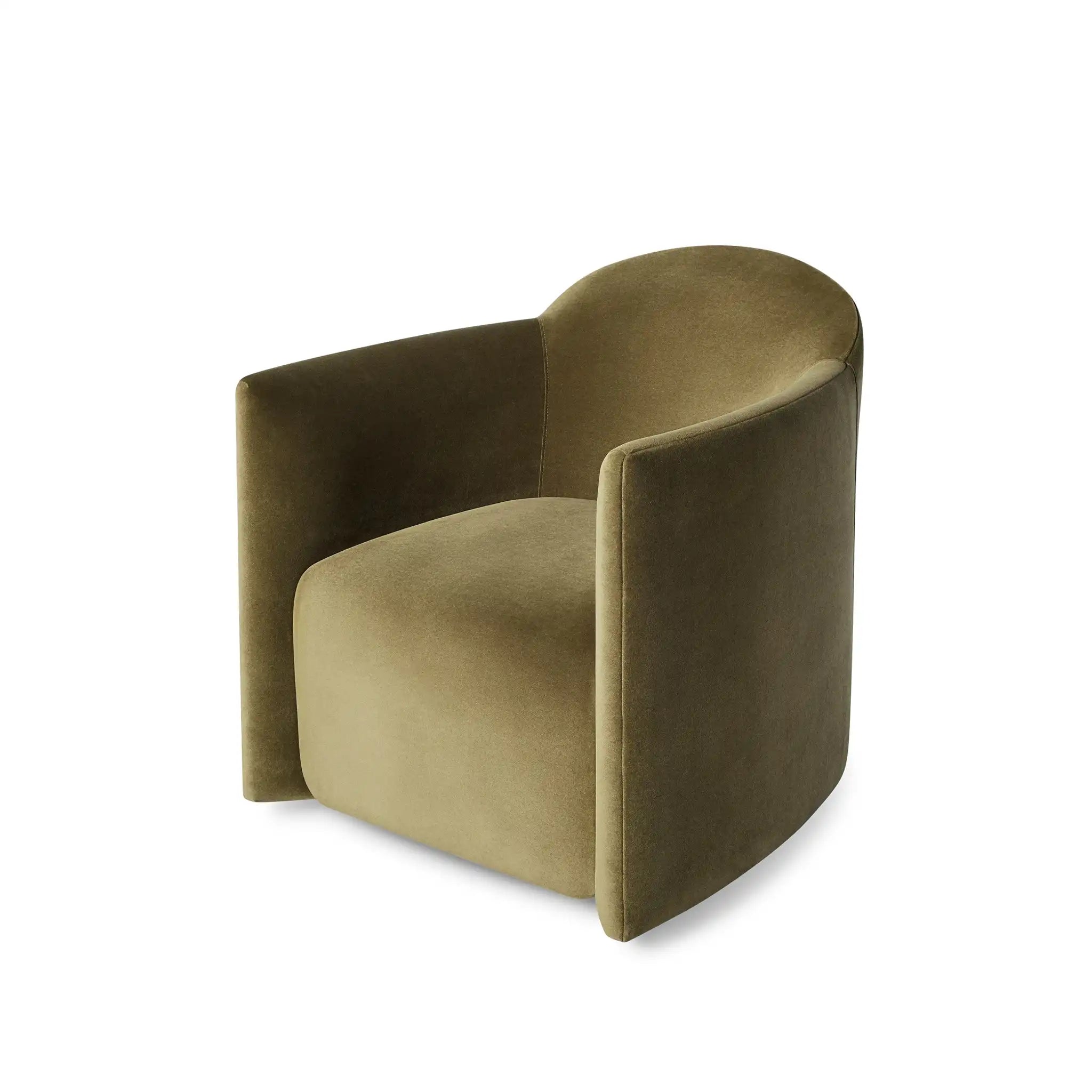 About Face Swivel Lounge Chair - Velvet