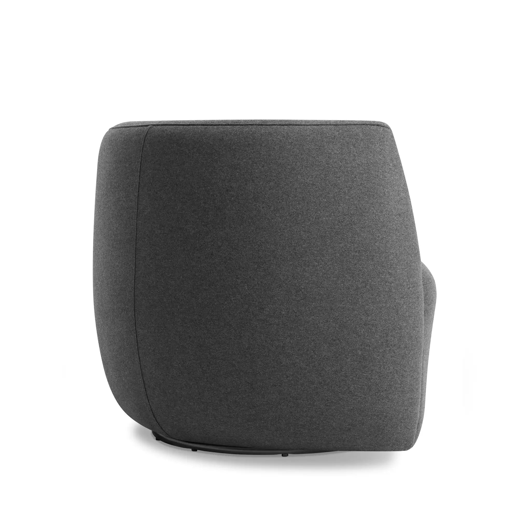 Council Swivel Lounge Chair - Fabric