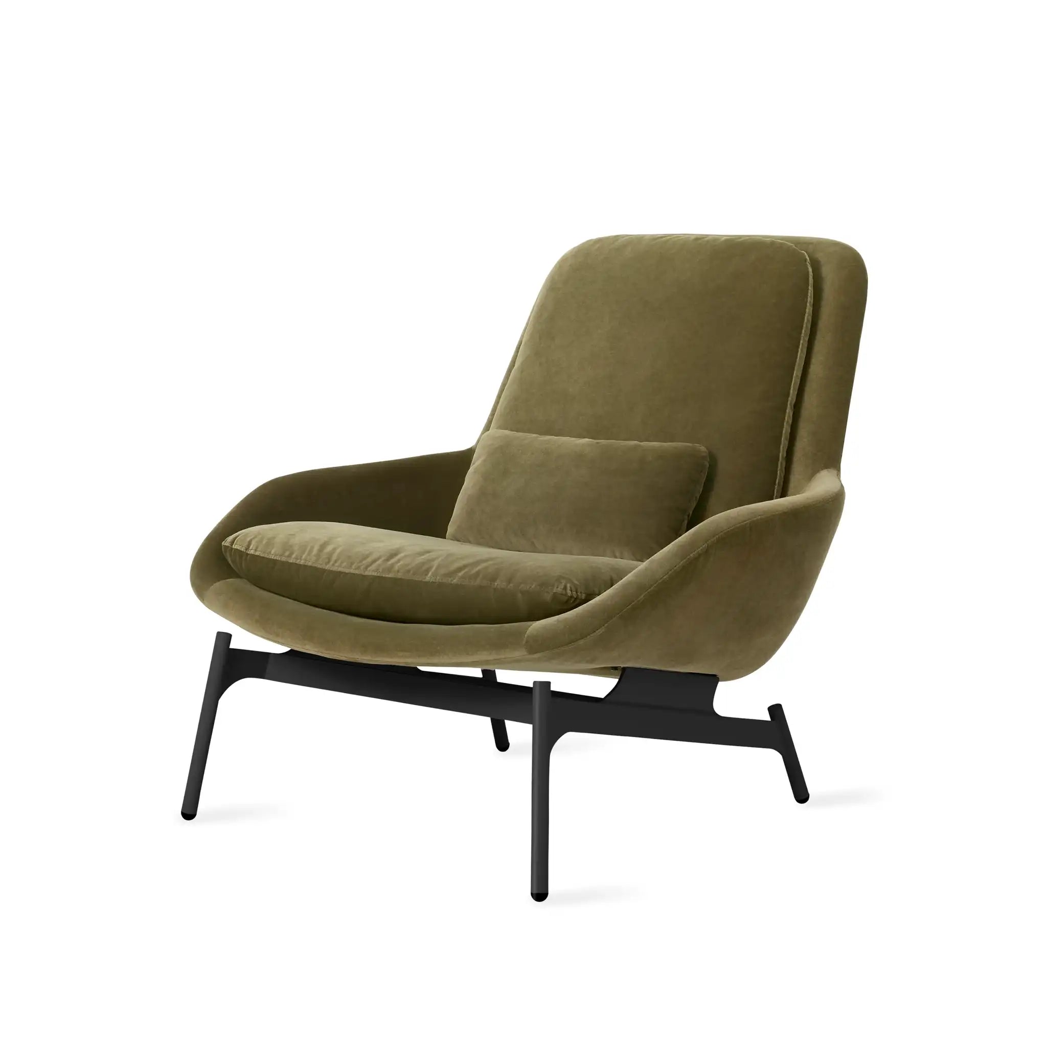 Field Lounge Chair - Velvet