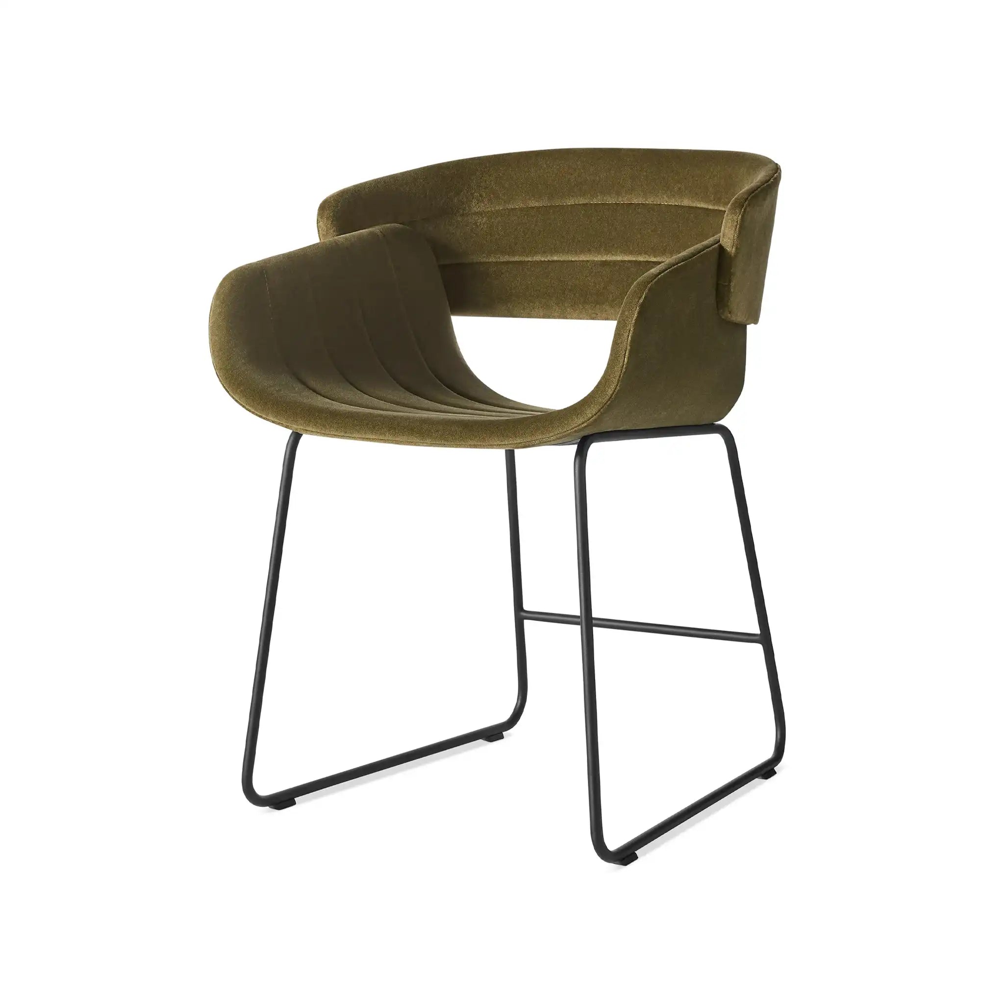 Racer Dining Chair - Velvet (Set of 2)