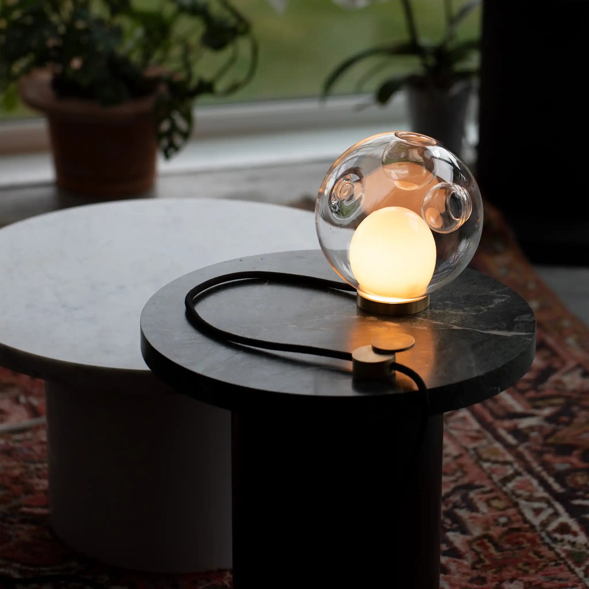 28t Clear Table Lamp