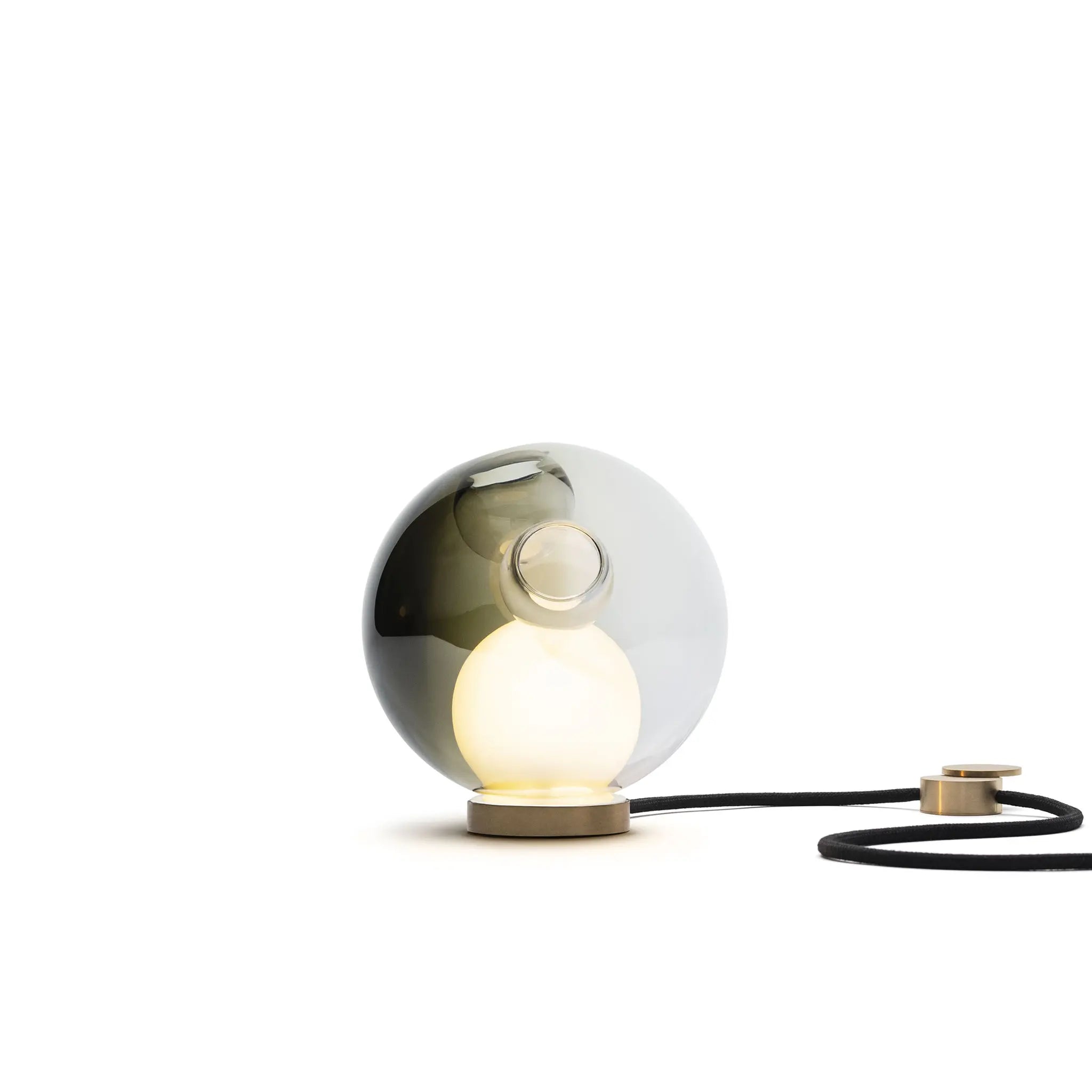 28T台灯 - 自然色彩色玻璃