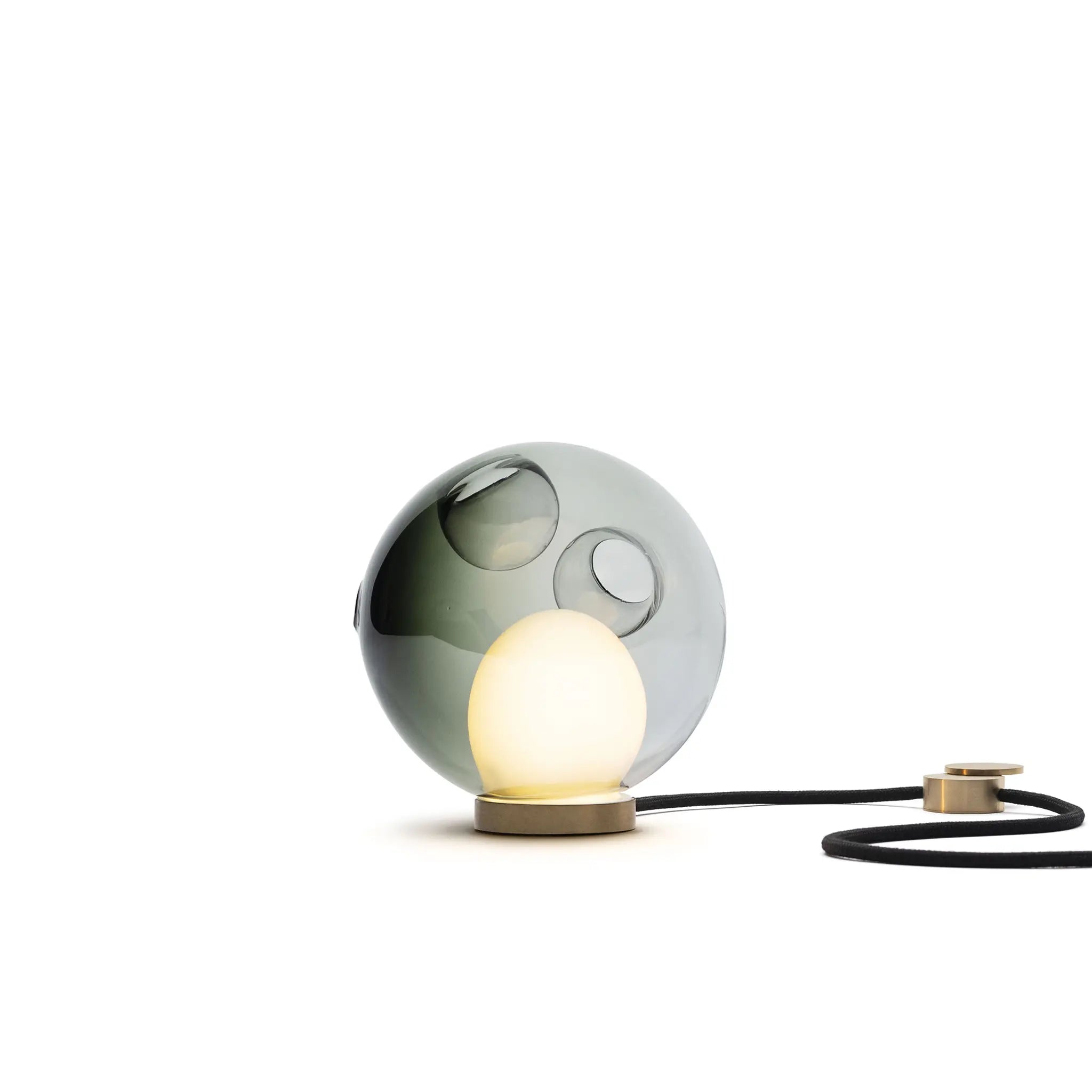 28T台灯 - 自然色彩色玻璃