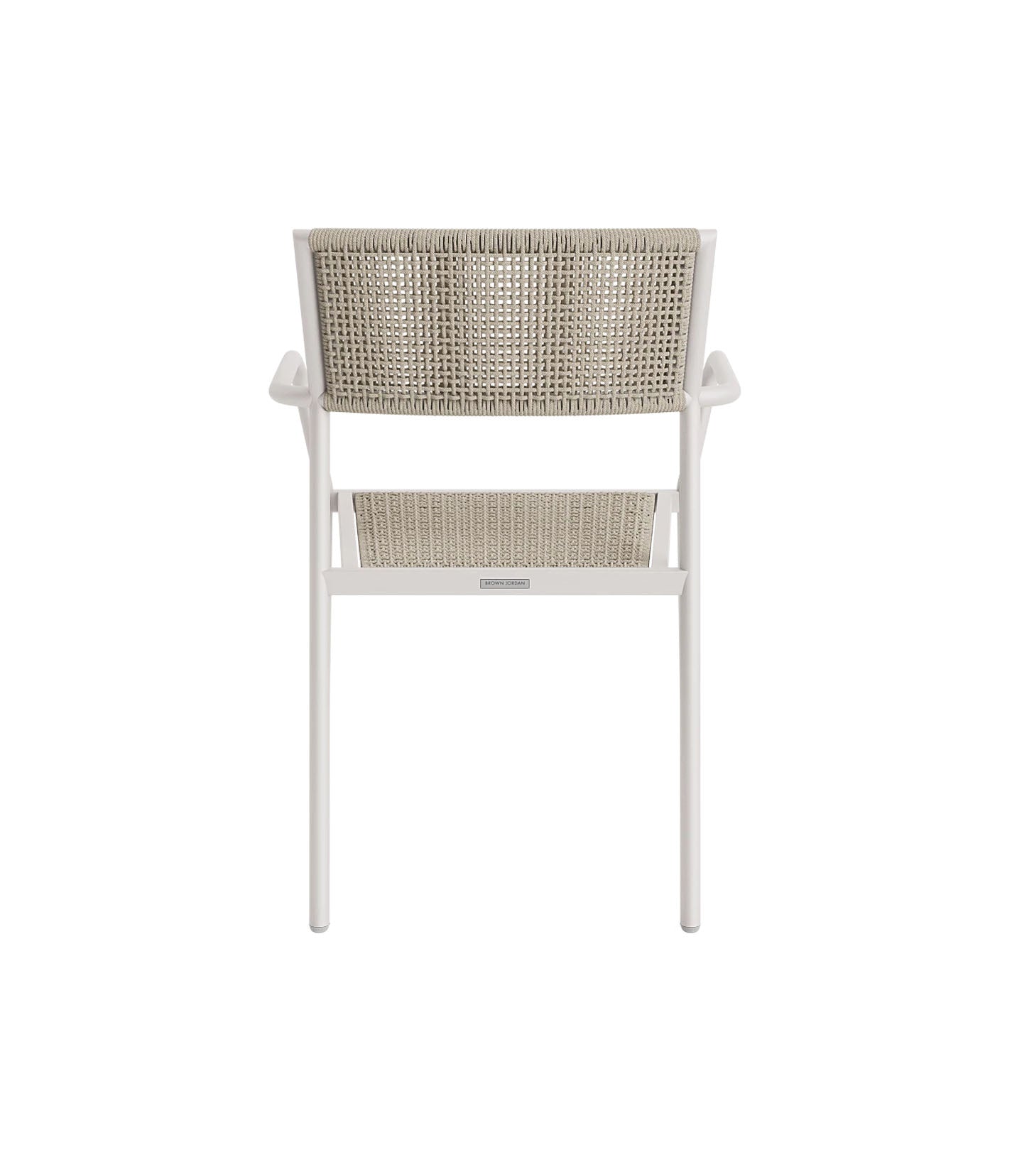 Lisbon Woven Stacking Dining Armchair