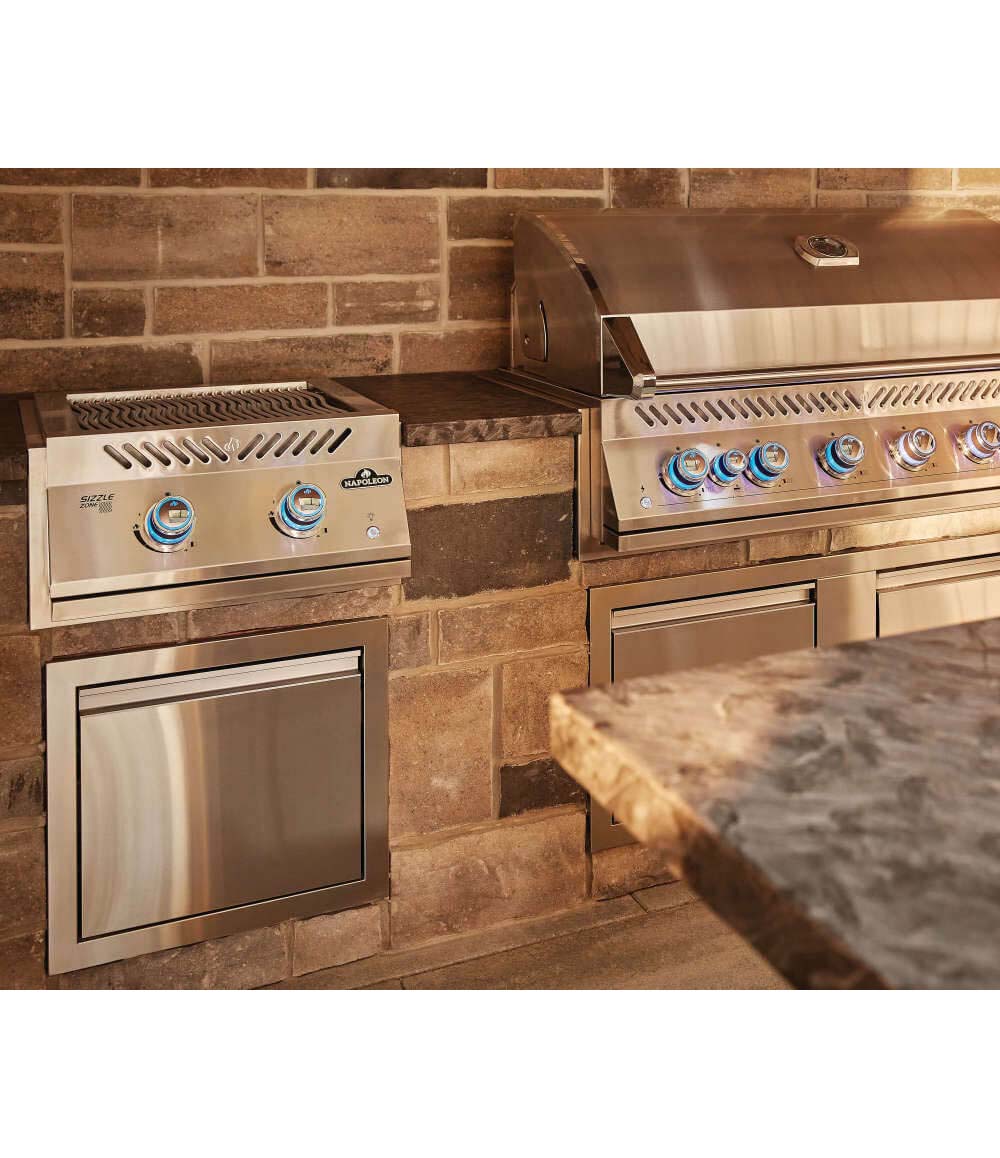 嵌入式700系列双红外燃烧器