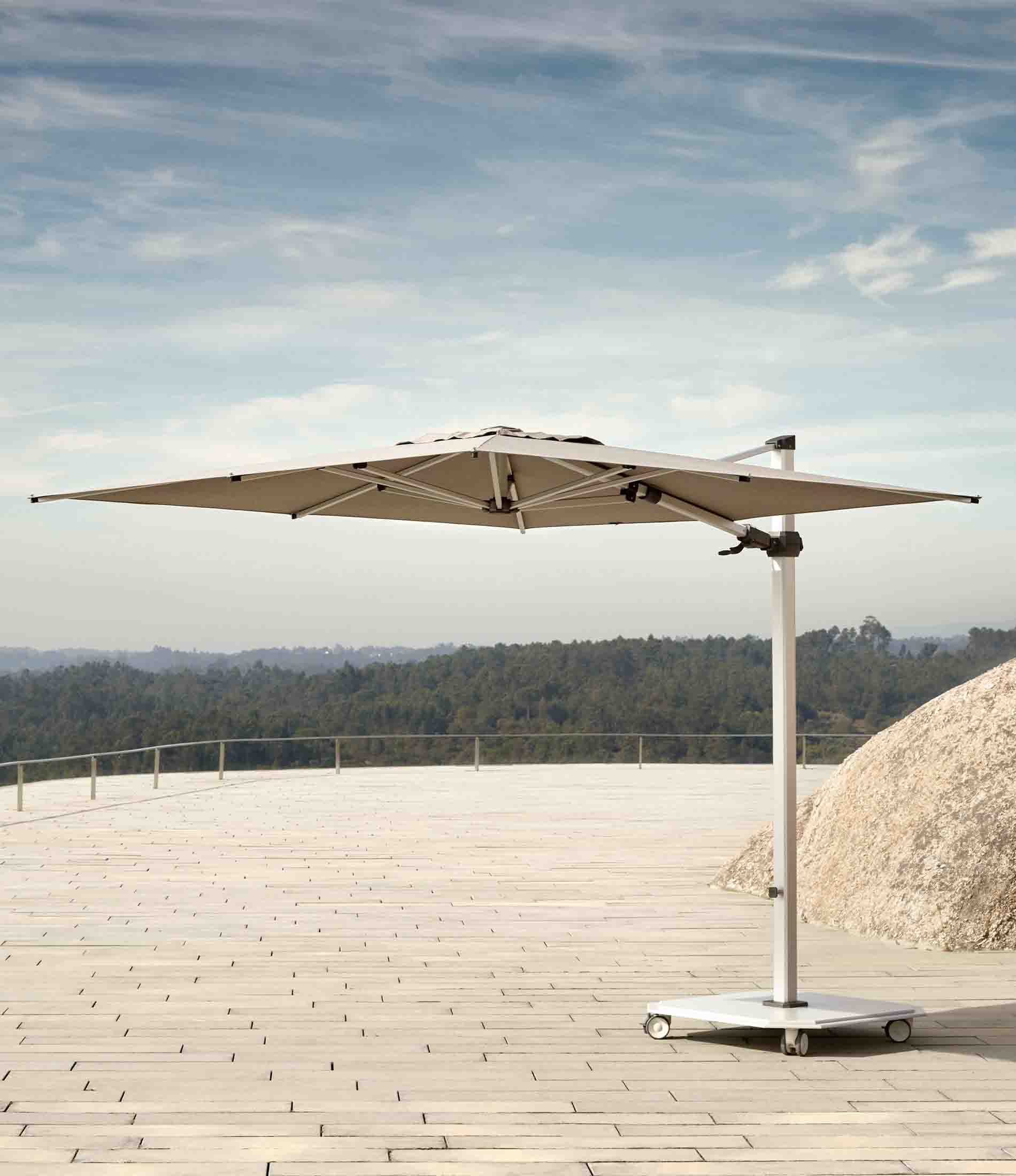 悬臂伞 - 10英尺方形