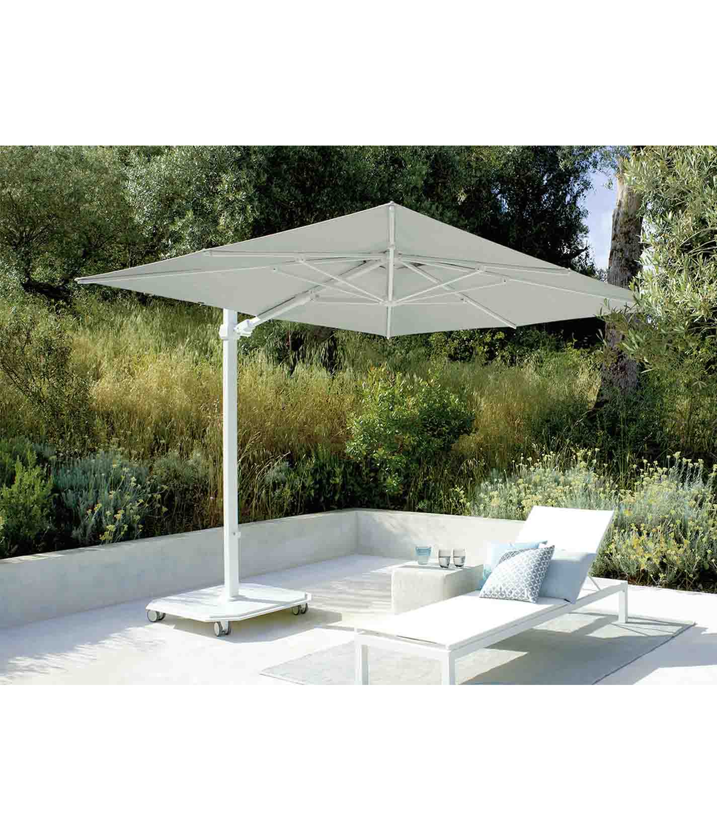 悬臂伞 - 10英尺方形