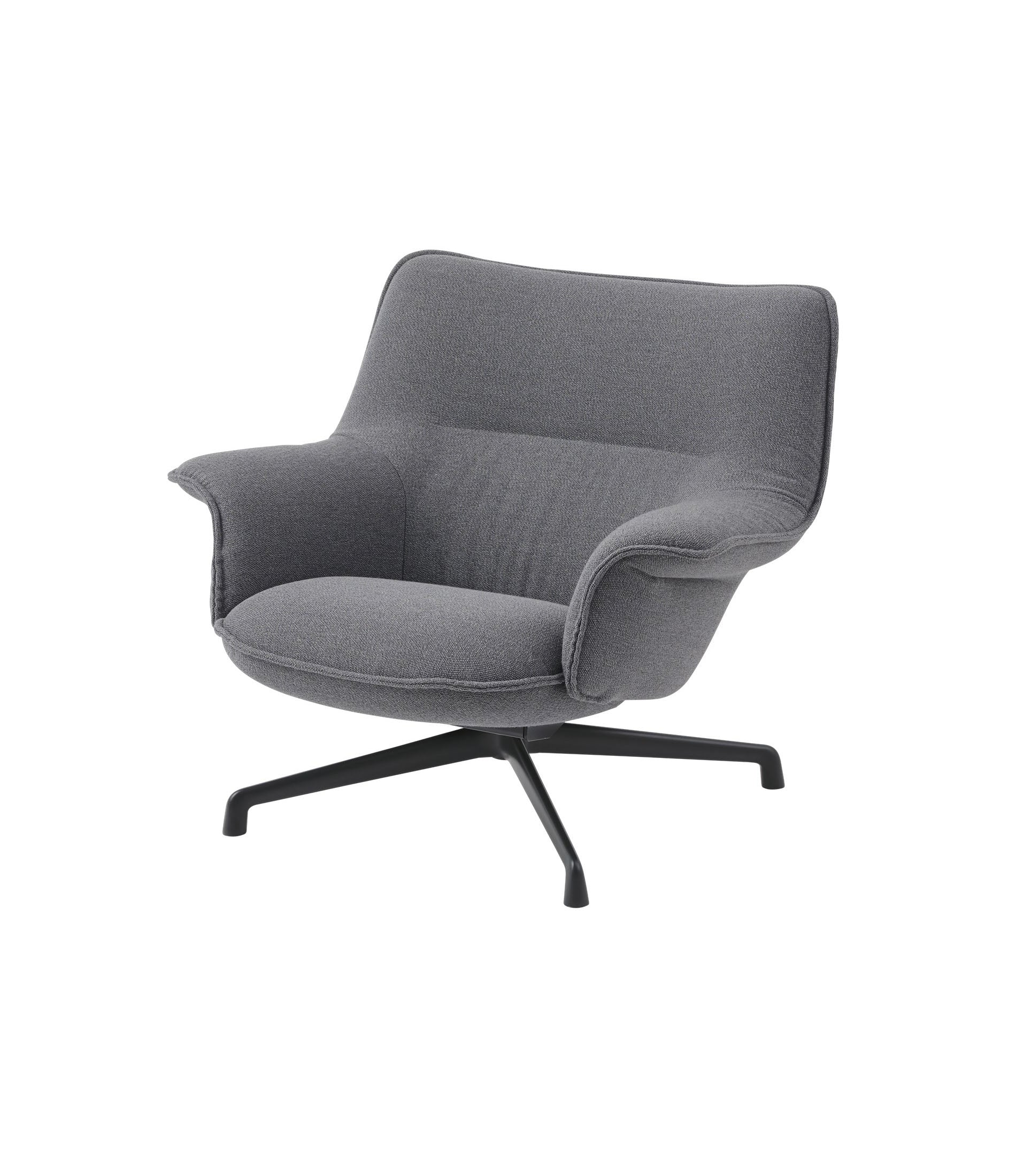 Doze Lounge Chair Low Back - Swivel Base