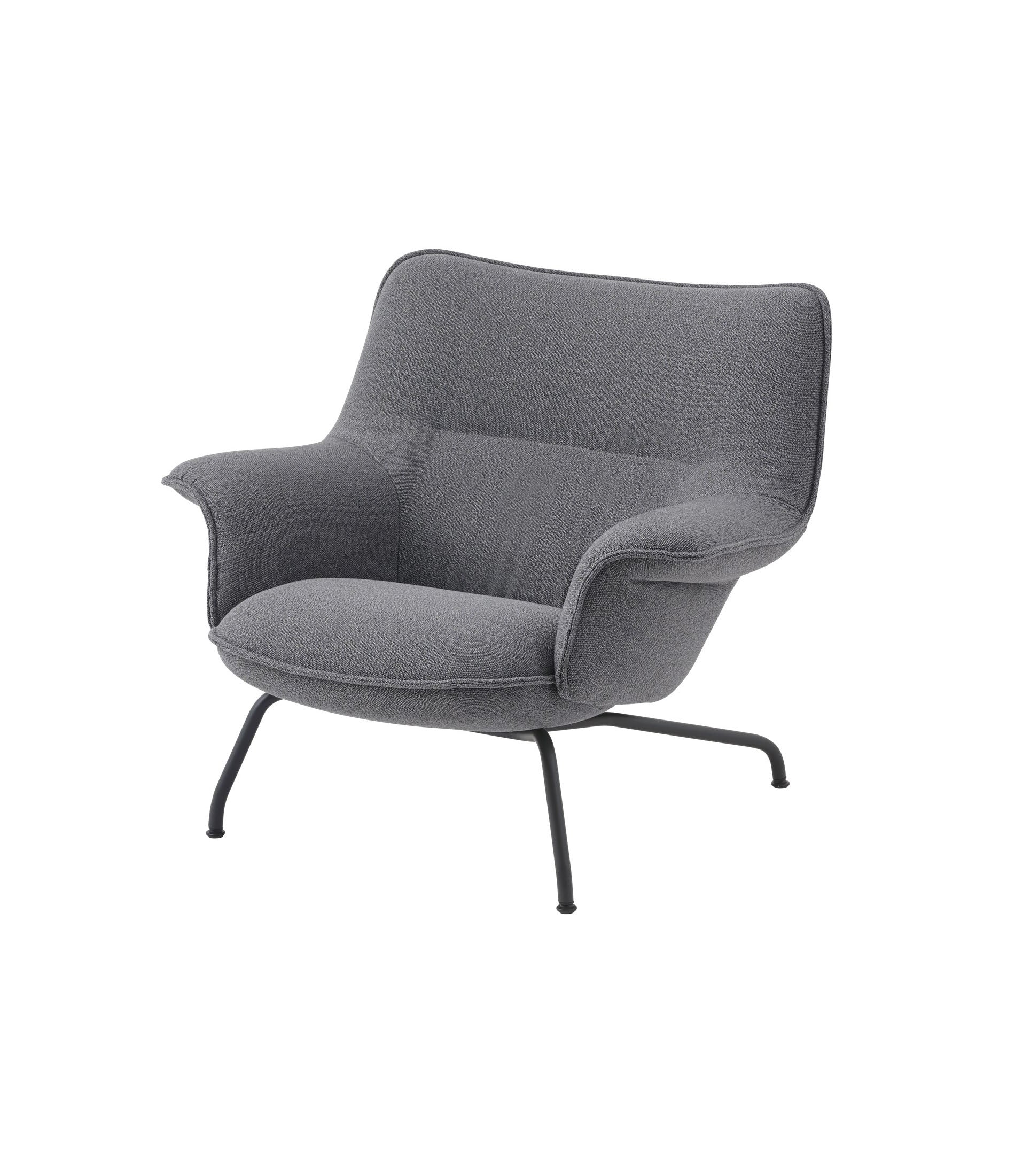 Doze Lounge Chair Low Back - Tube Base