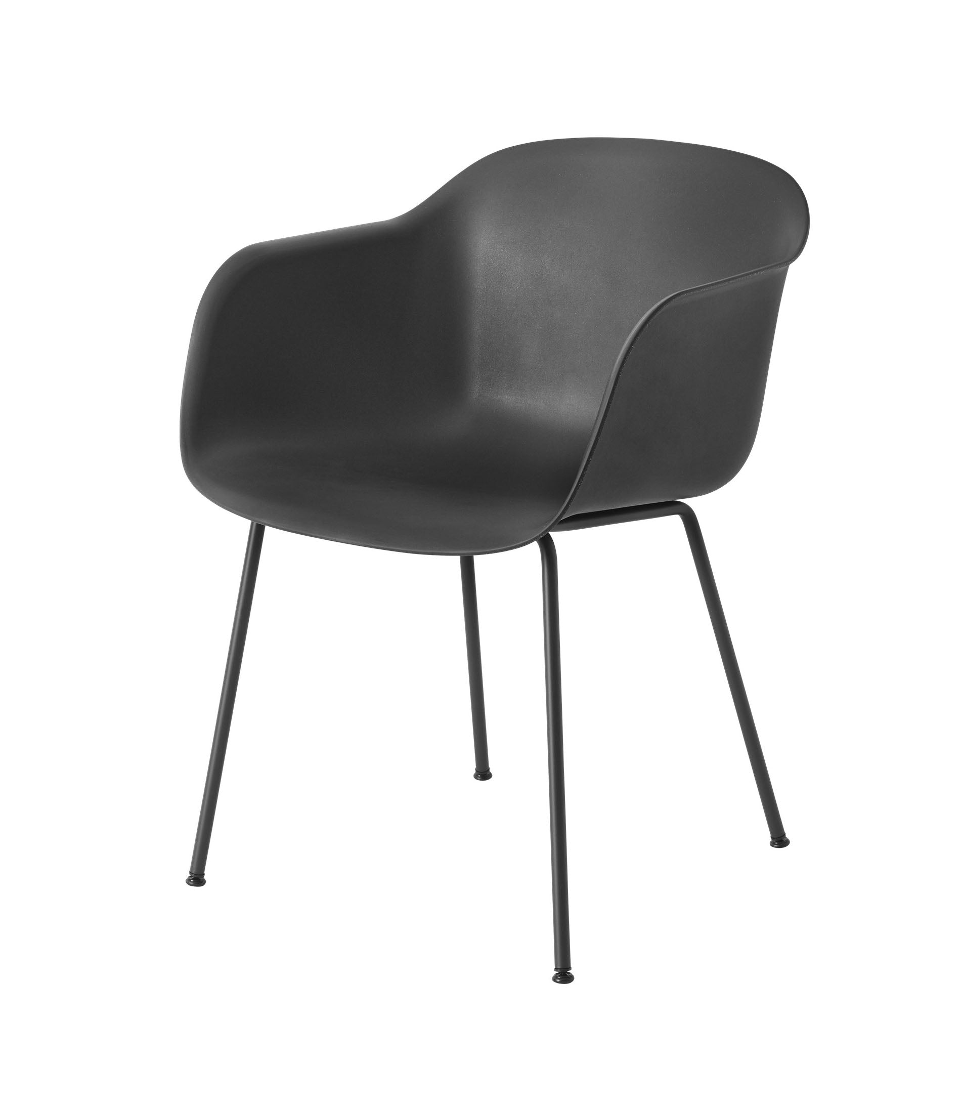 Fiber扶手椅 - 管状底座