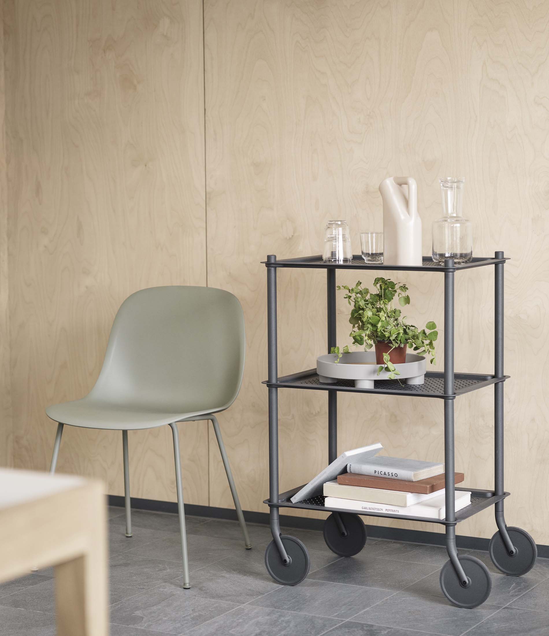 Fiber Side Chair - Tube Base