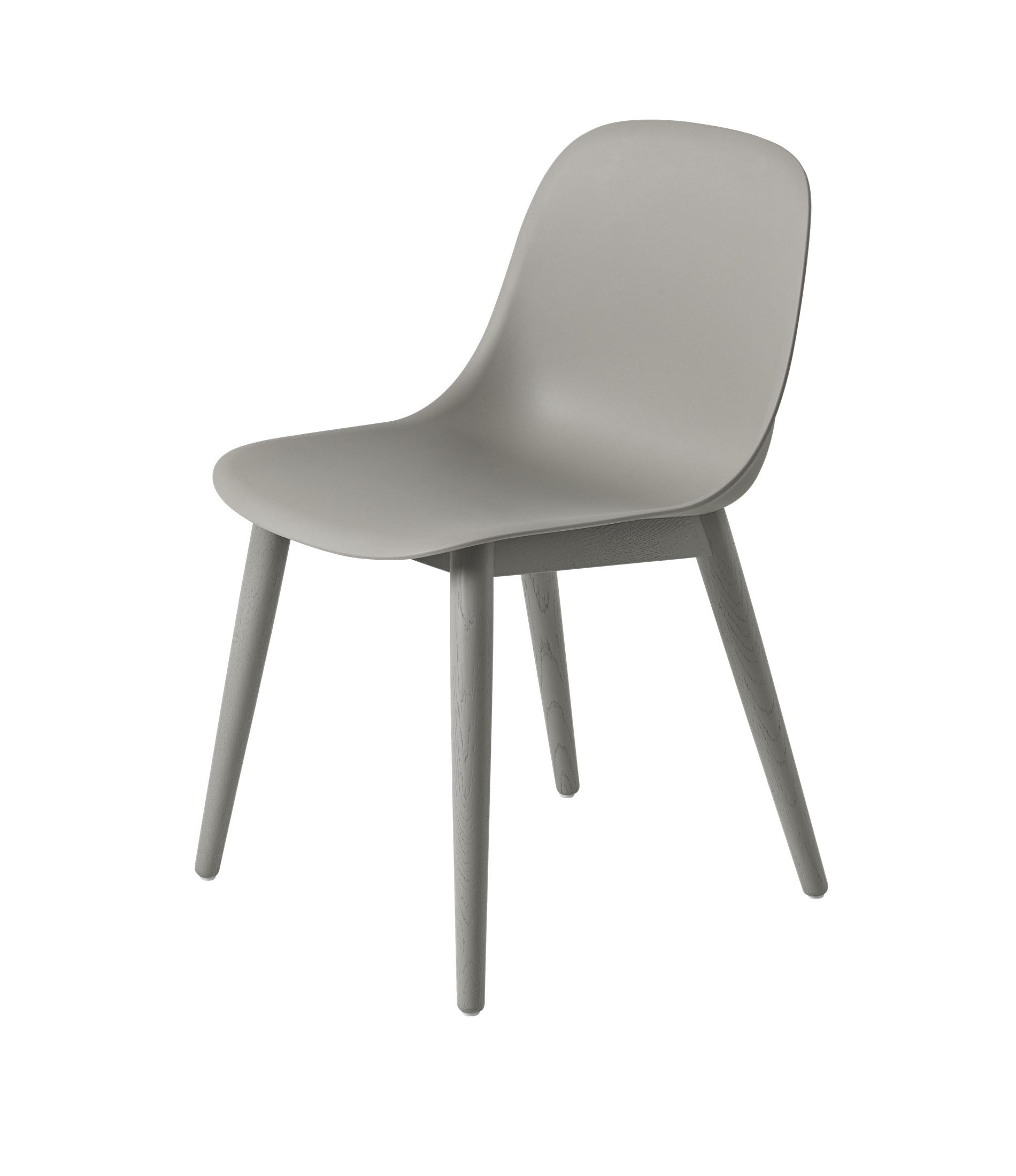 Fiber Side Chair - Wood Base