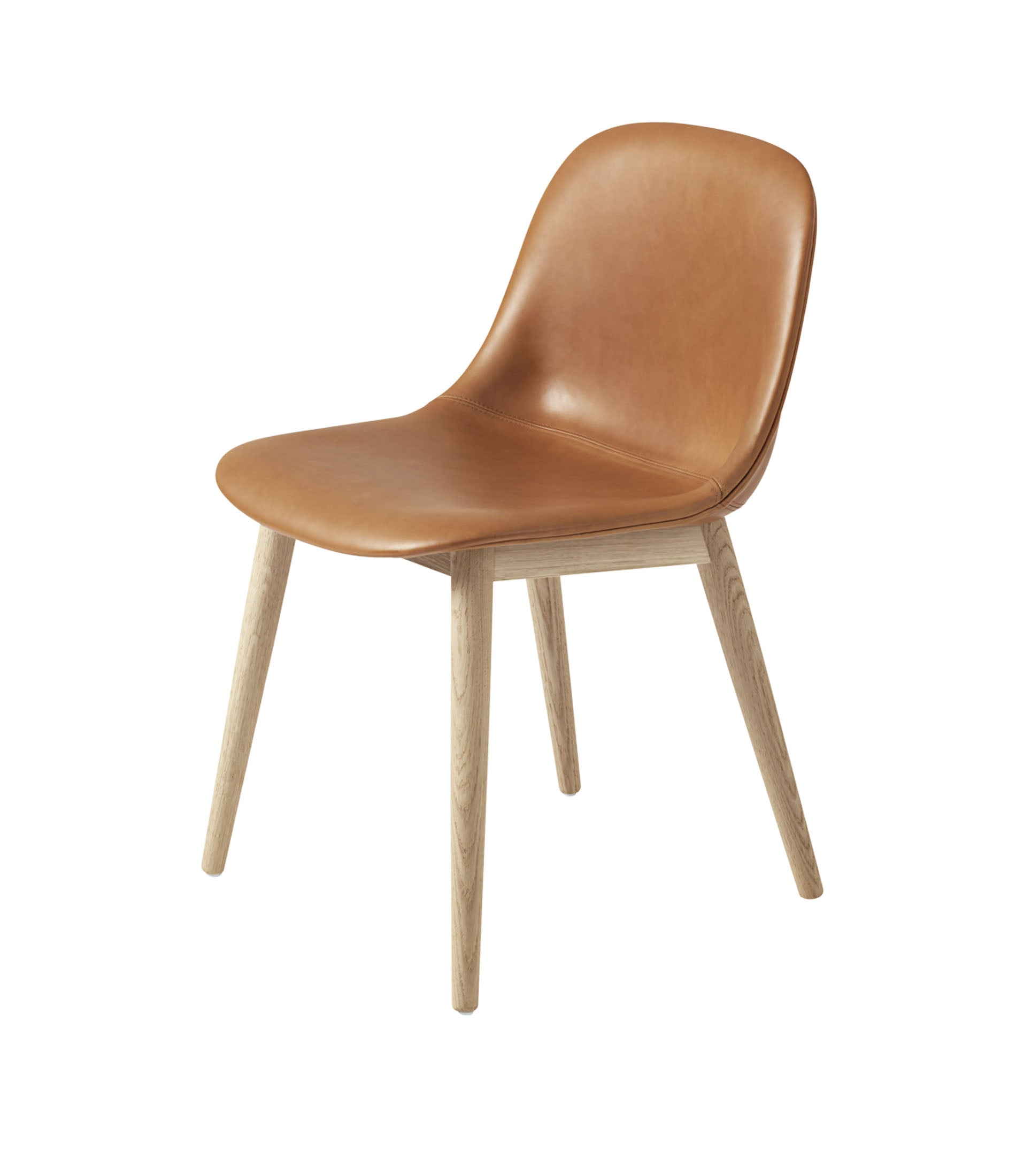 Fiber Side Chair - Wood Base