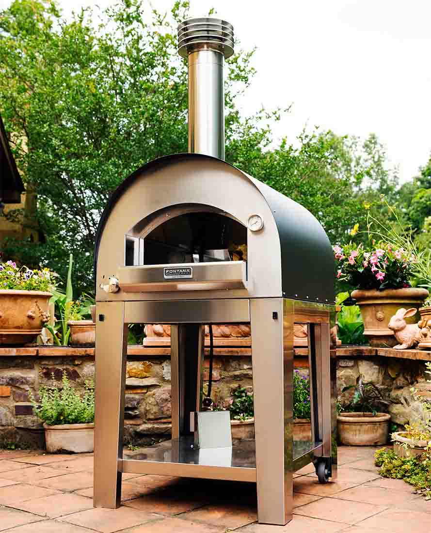 混合披萨烤箱推车