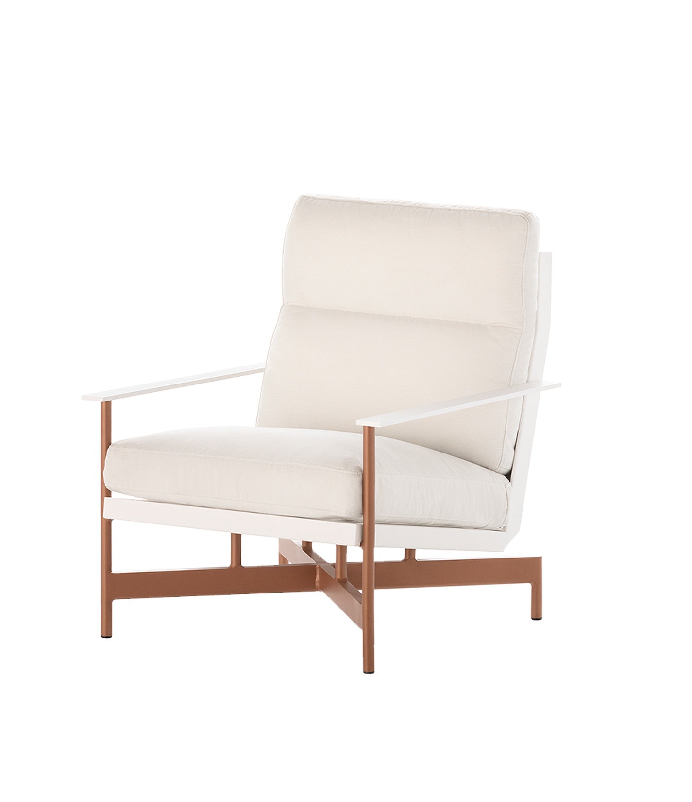 Onde Club 扶手椅和脚凳