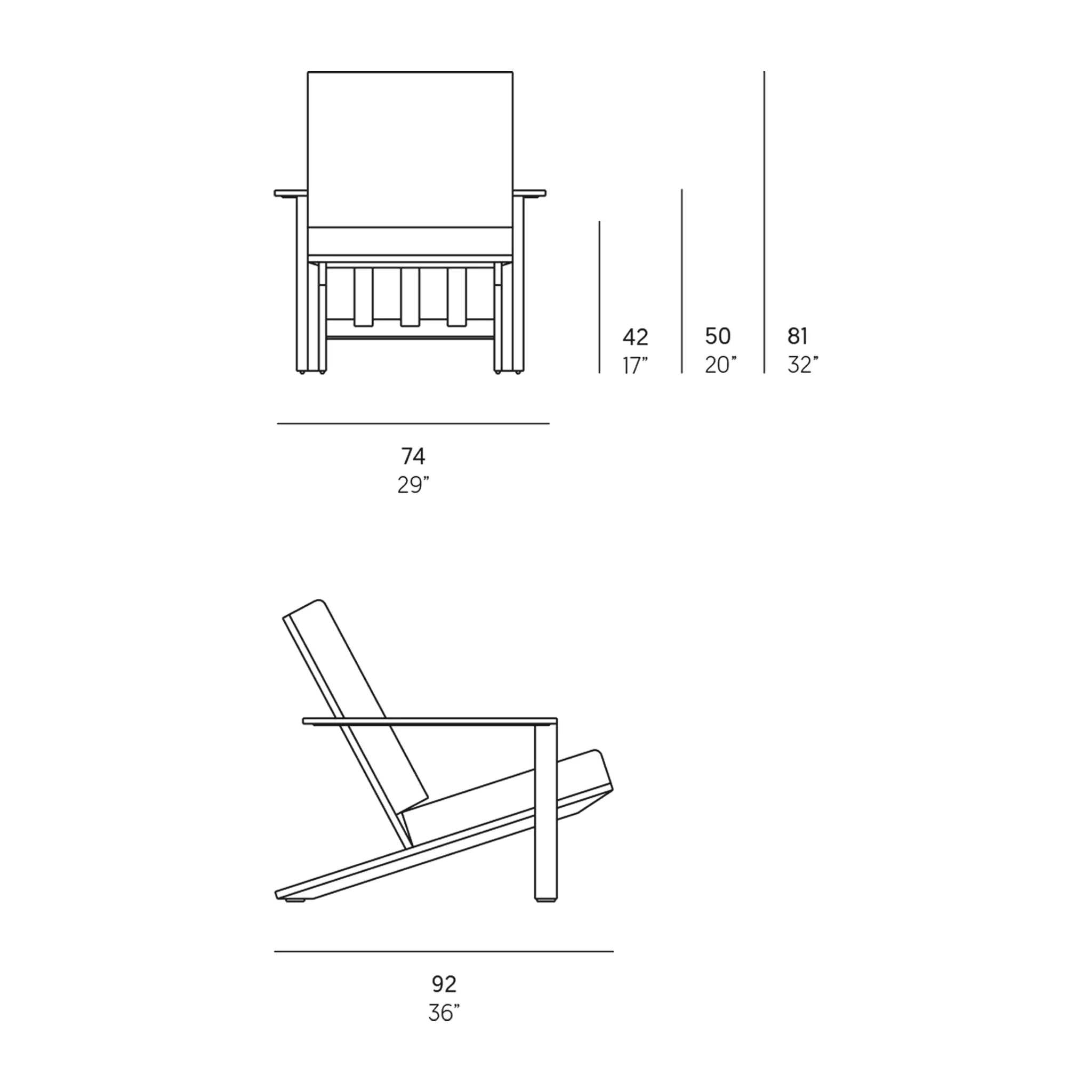 Timeless Relax club armchair