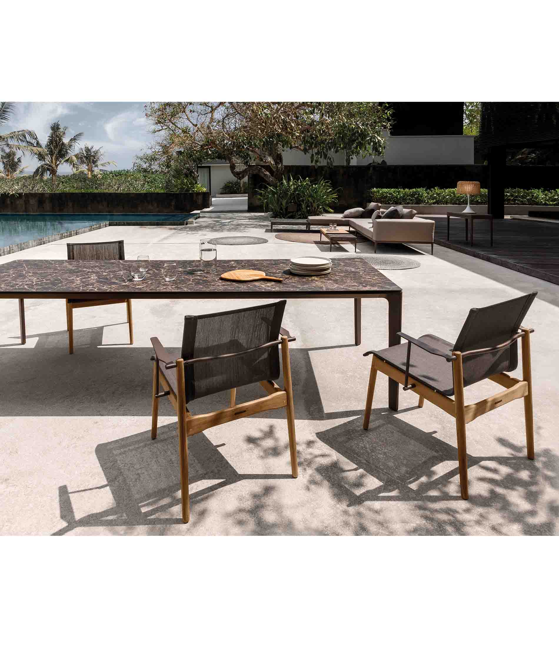 Carver Medium Dining Table - Ceramic