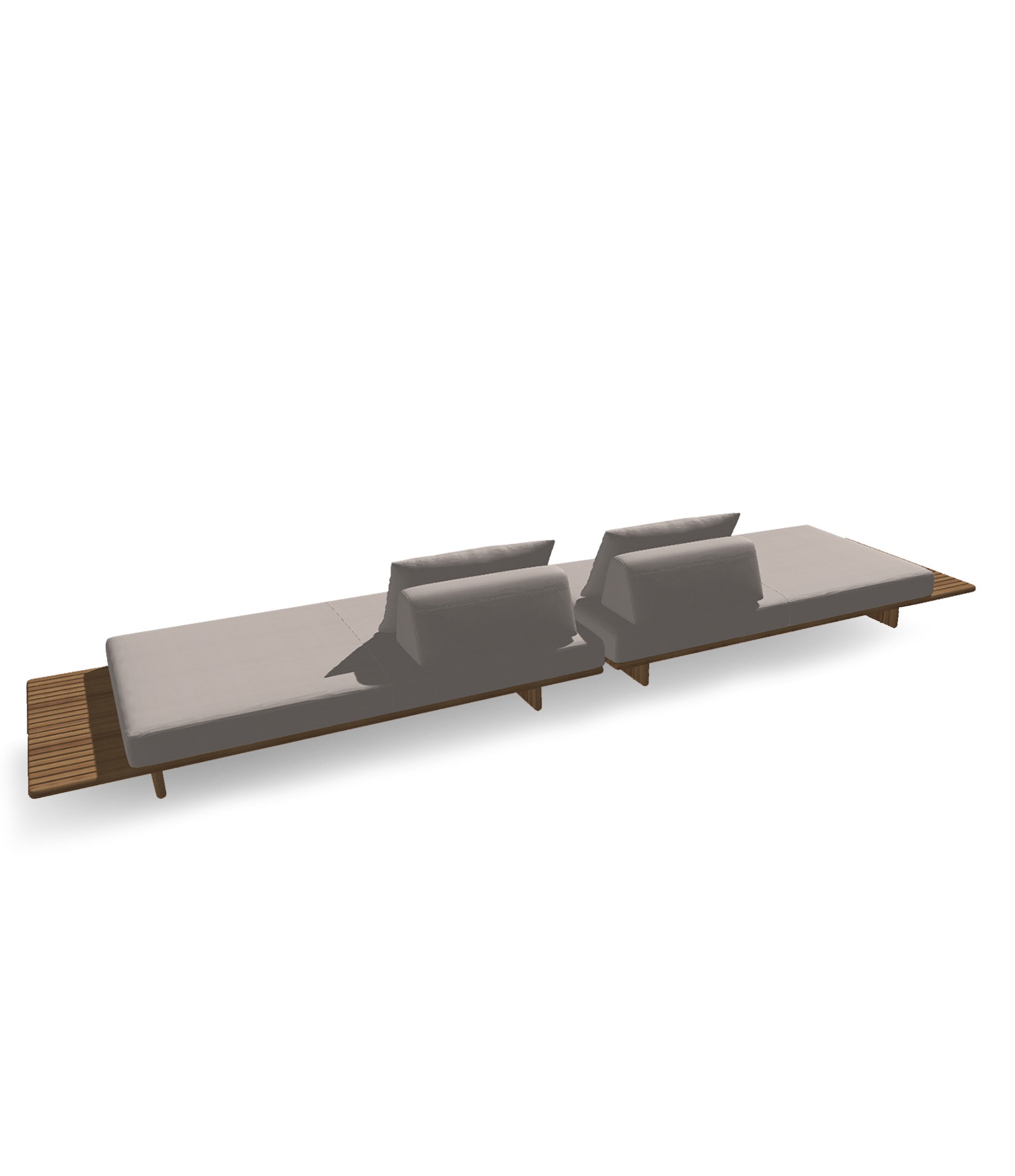 Deck 2 Piece Sectional Configuration