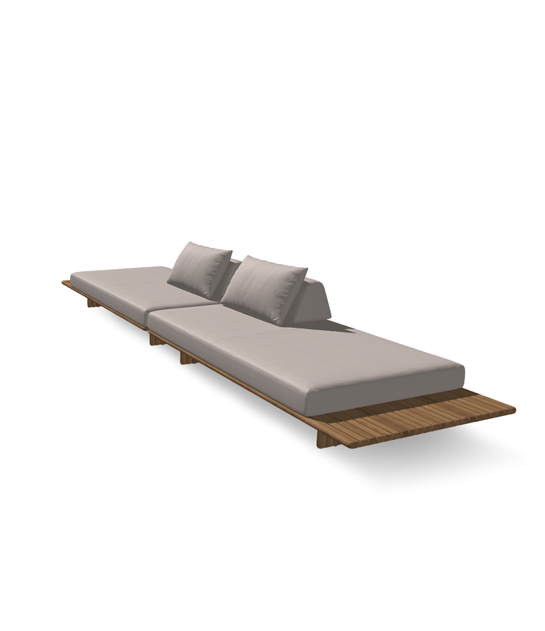 Deck 2 Piece Sectional Configuration