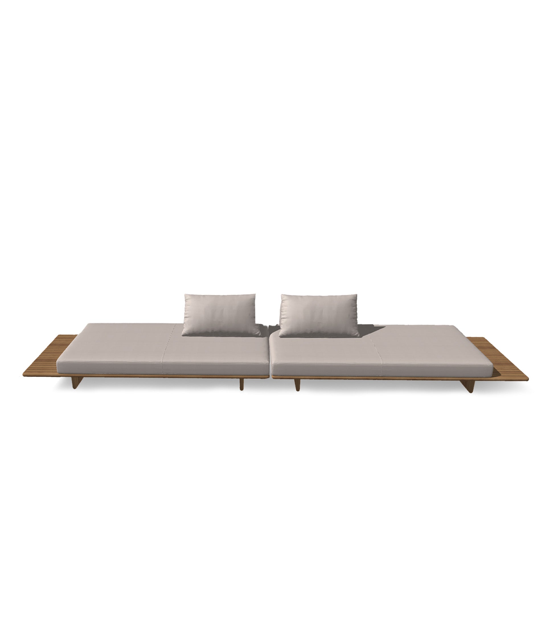 Deck 2 Piece Sectional Configuration