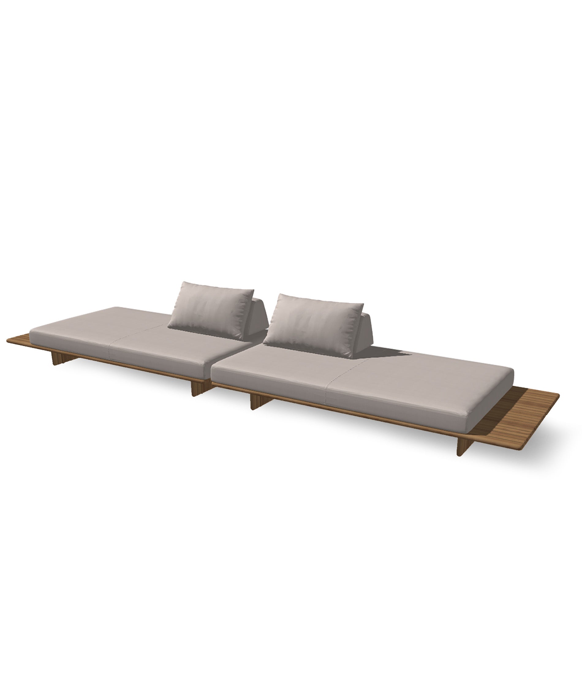 Deck 2 Piece Sectional Configuration