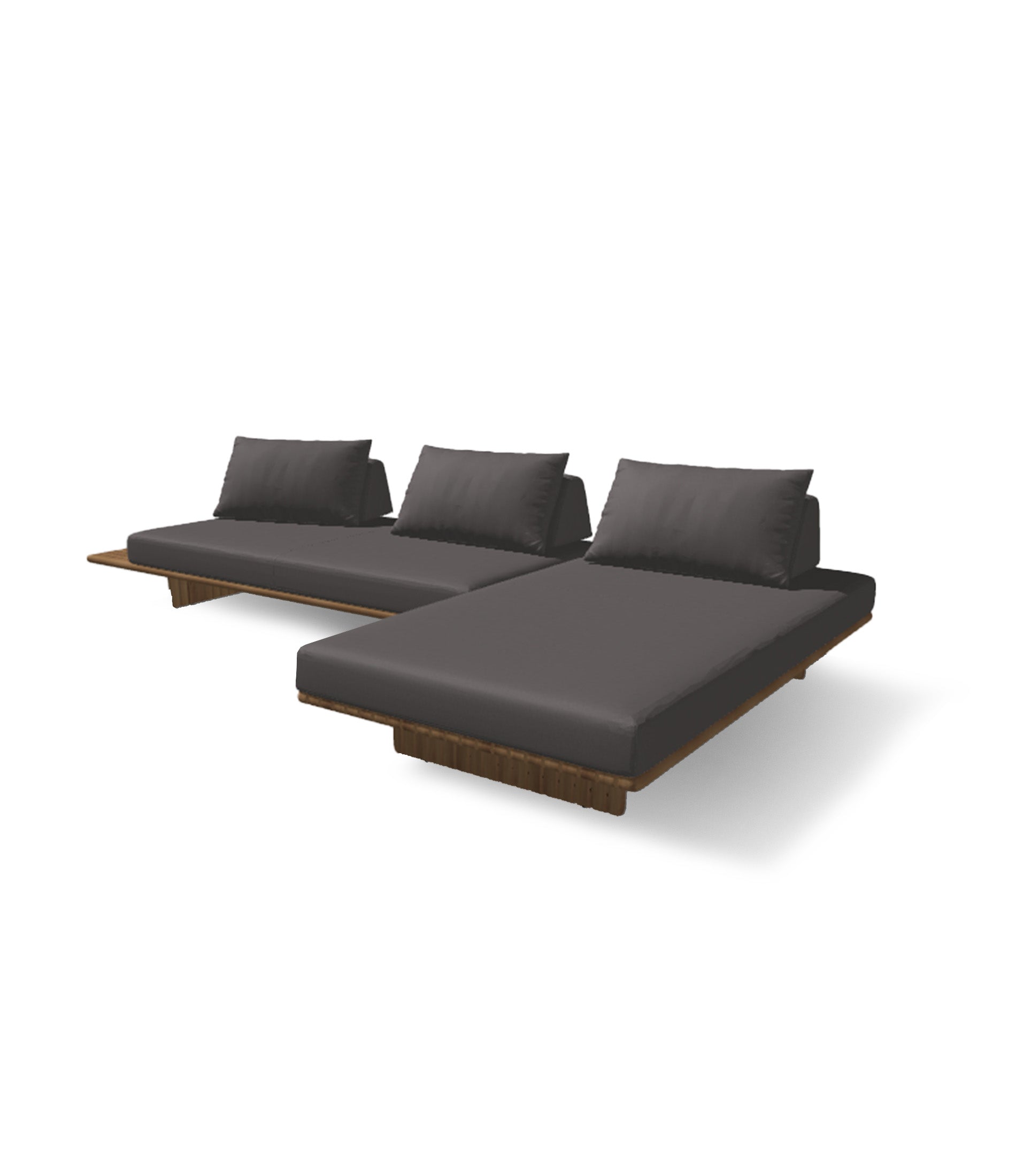 Deck 2 Piece Sectional L Shape Configuration