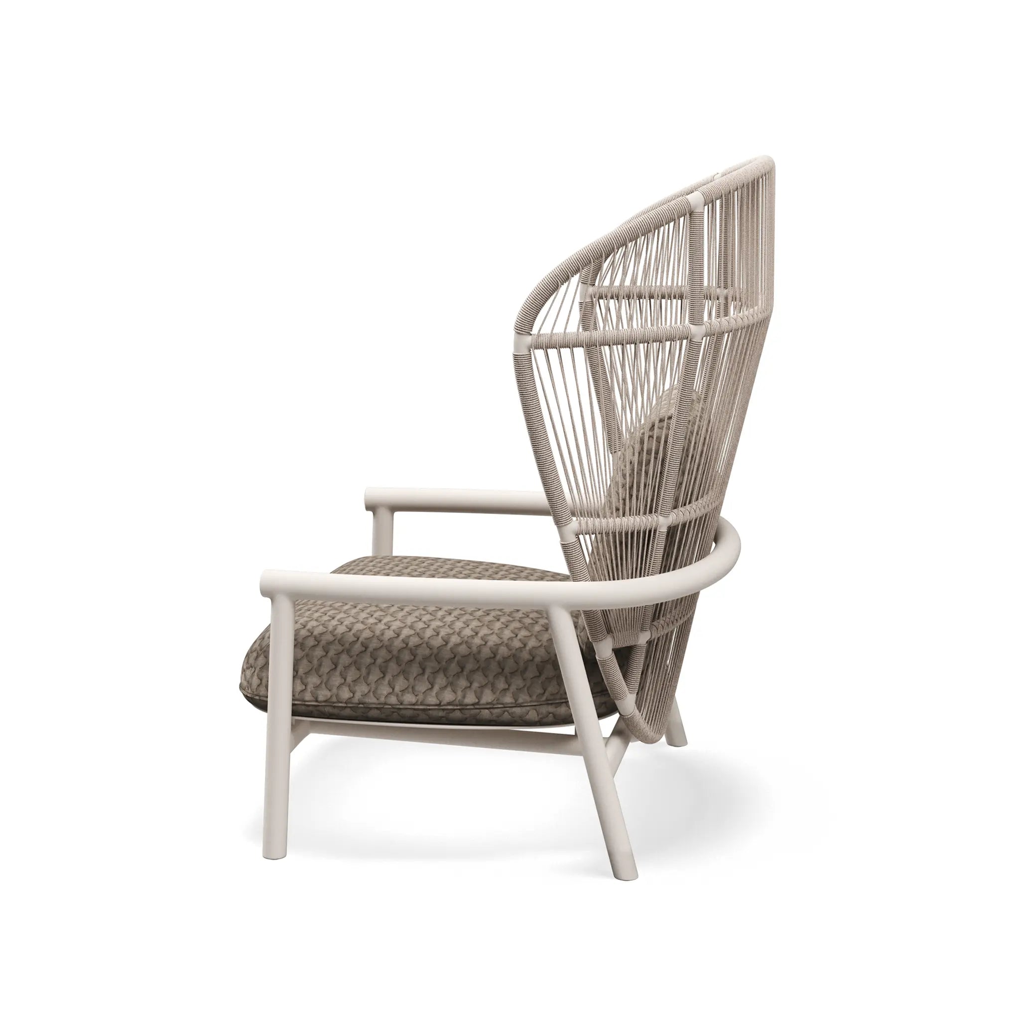 Fern Lounge Chair - Aluminum