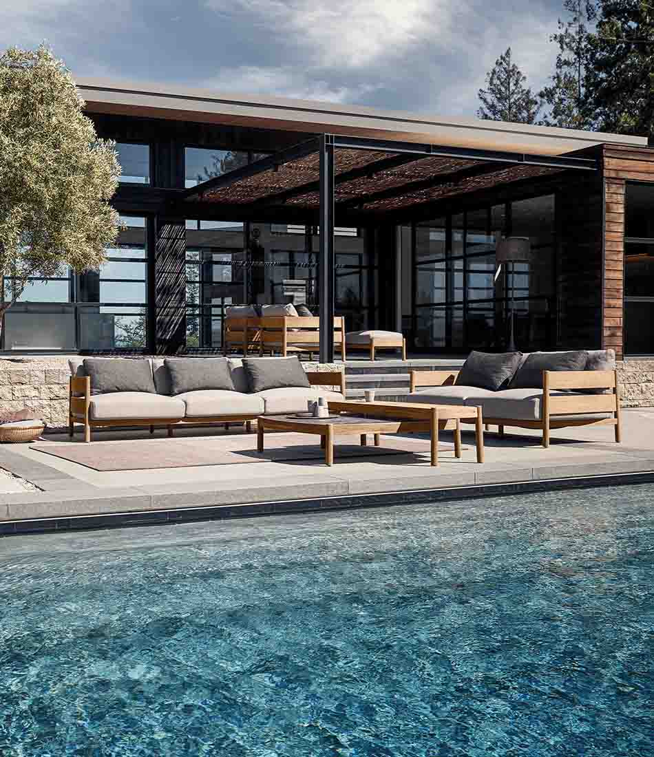 Haven Low Coffee Table - Ceramic