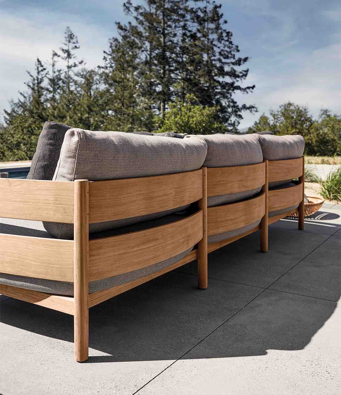 Haven 休闲椅 - 菲夫雨灰色