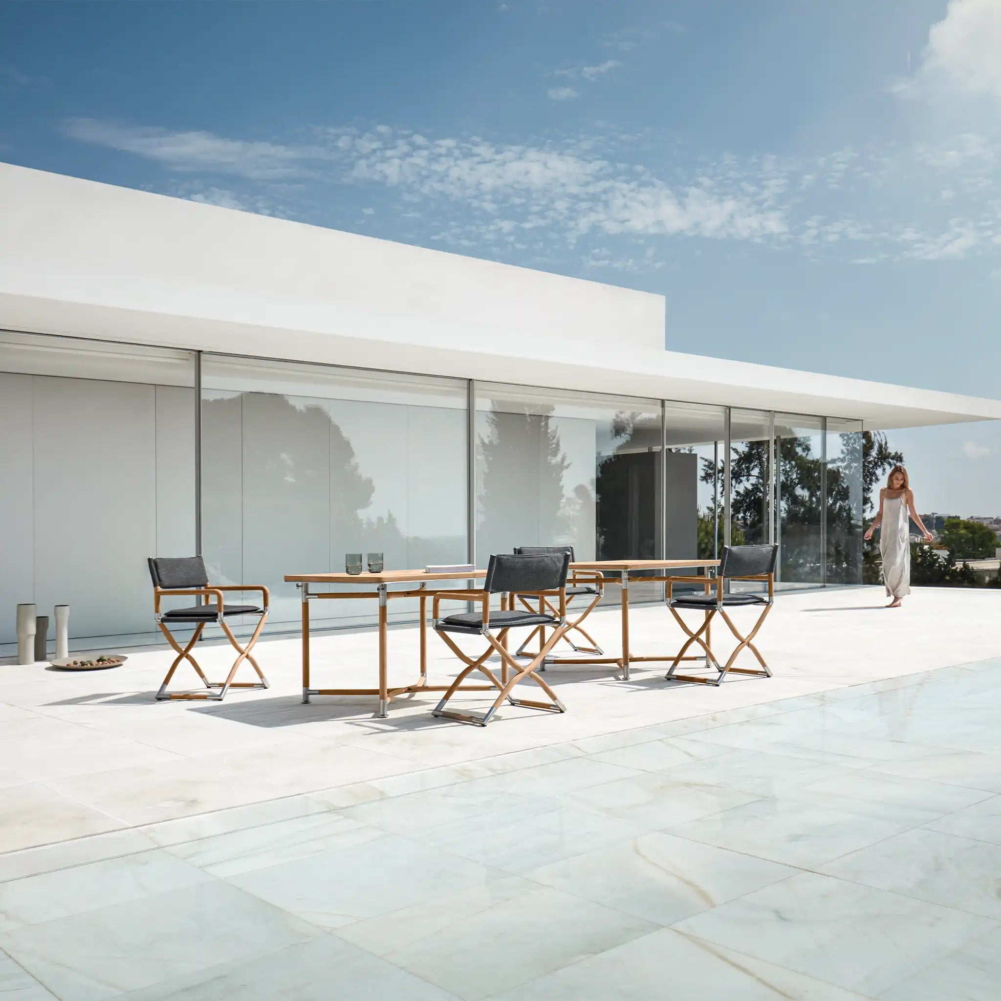 带扶手的Navigator 折叠椅